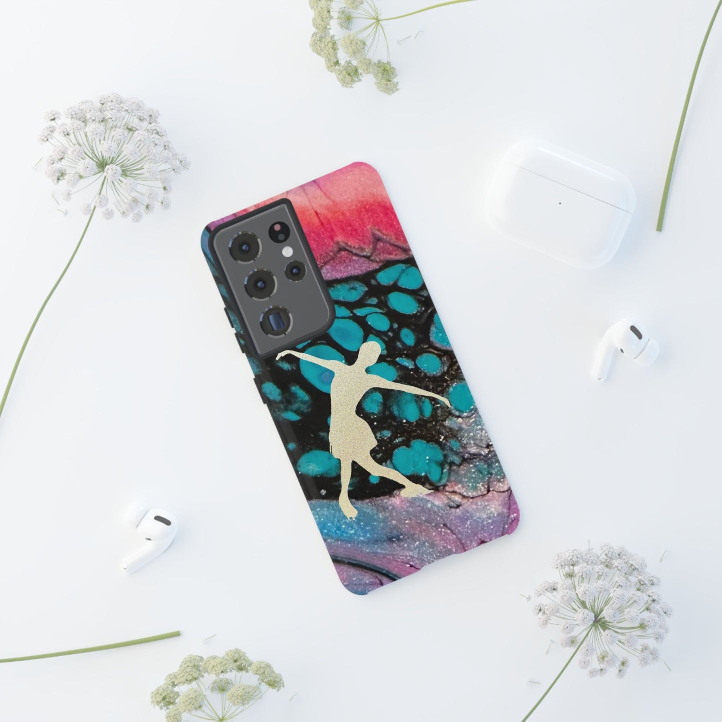 Figure skating phone cases