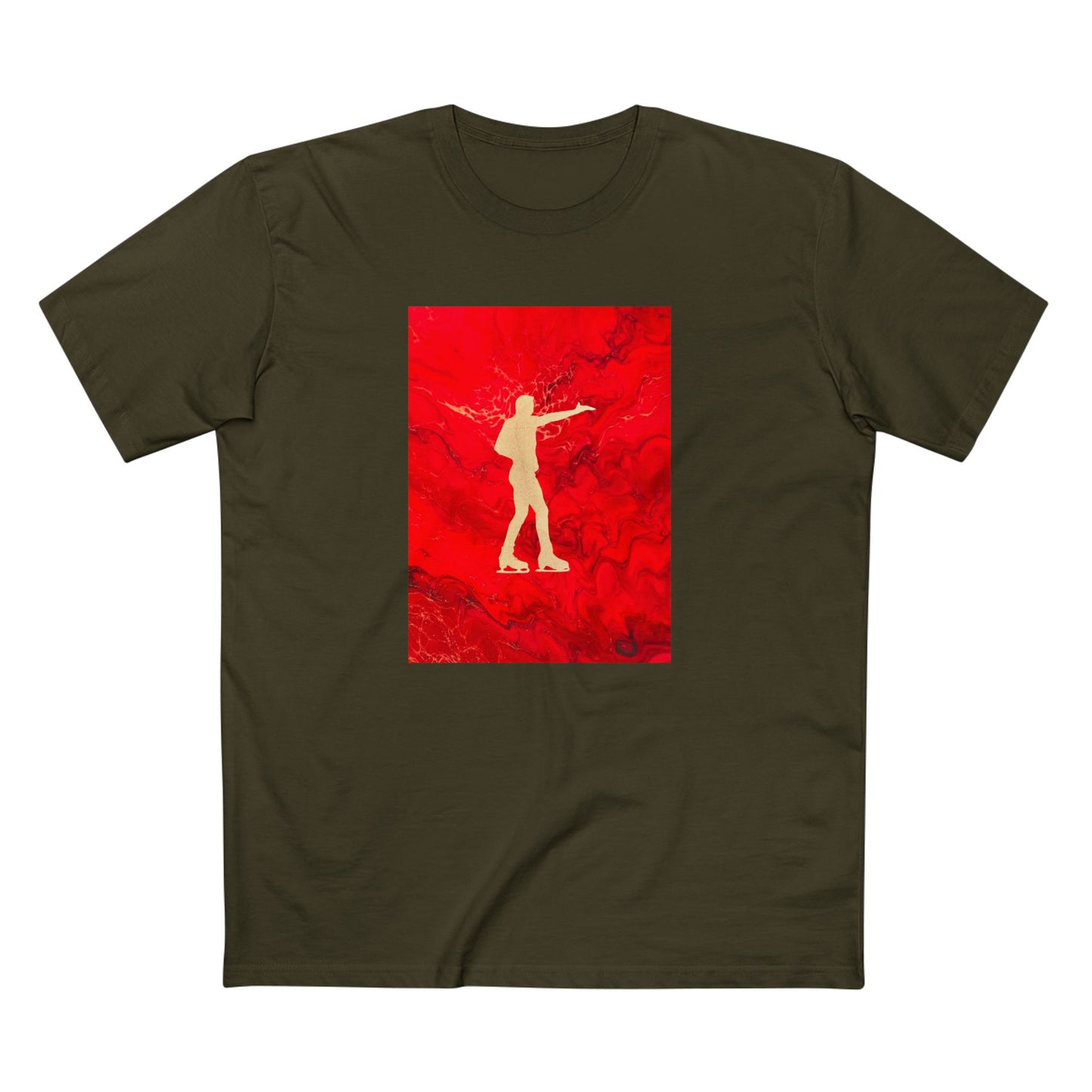 Men's figure skating T-shirt