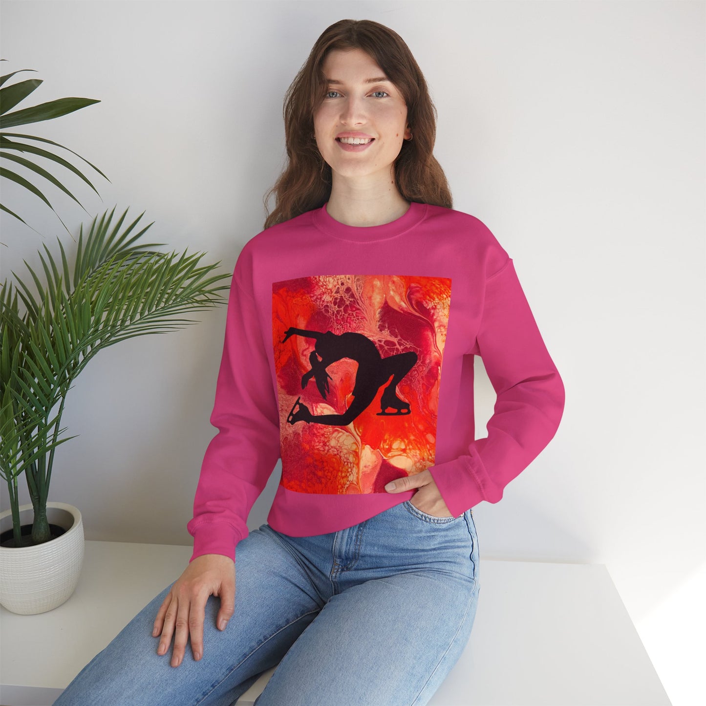 Unisex Figure Skating Crewneck Sweatshirt