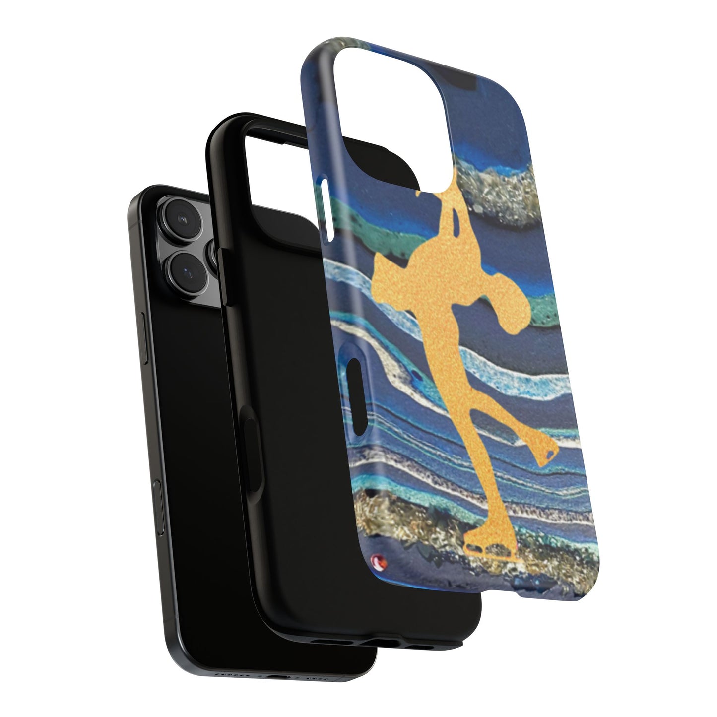 Figure skating phone case