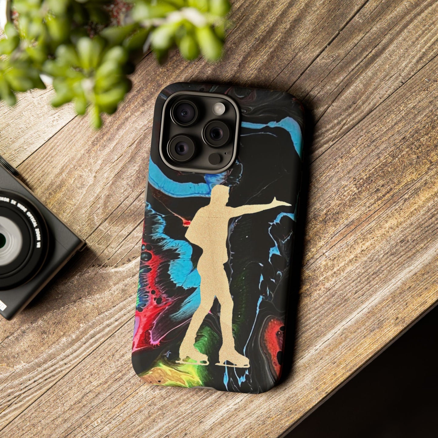 Figure skating phone cases