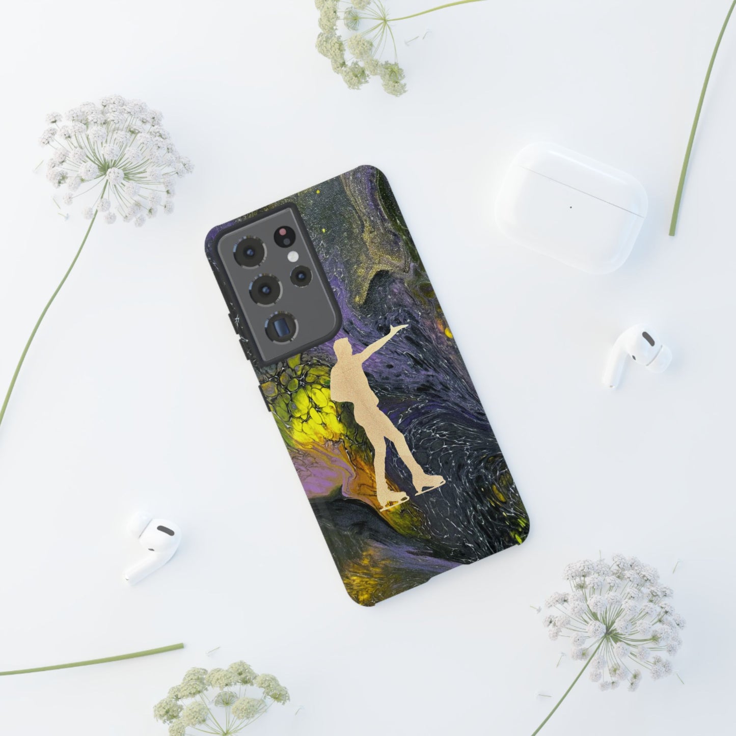 Figure skating phone cases