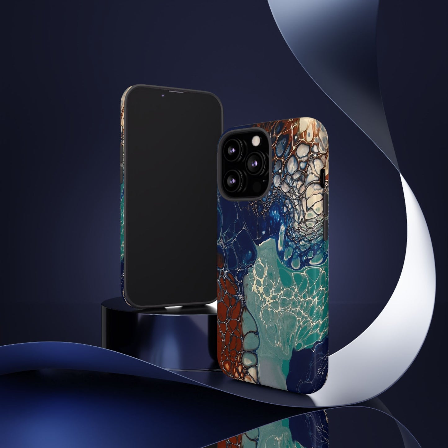 Phone Case for iPhone, Samsung and Google pixel devices -Artwork Design, Tough Protection