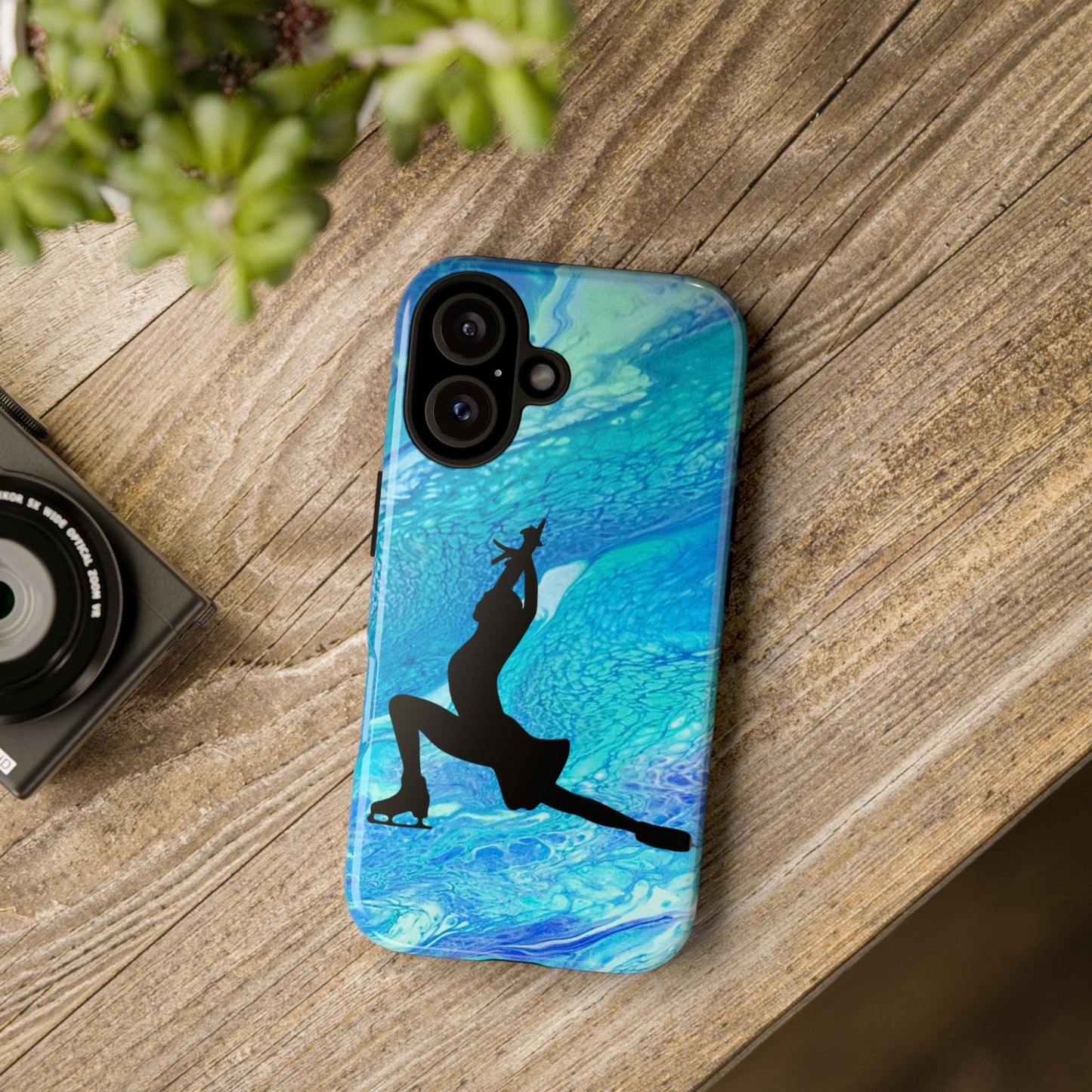 Figure skating phone cases