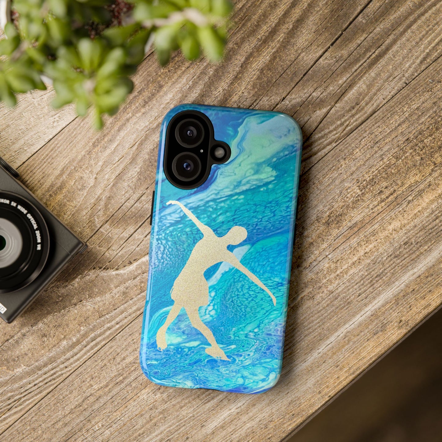 Figure skating phone cases