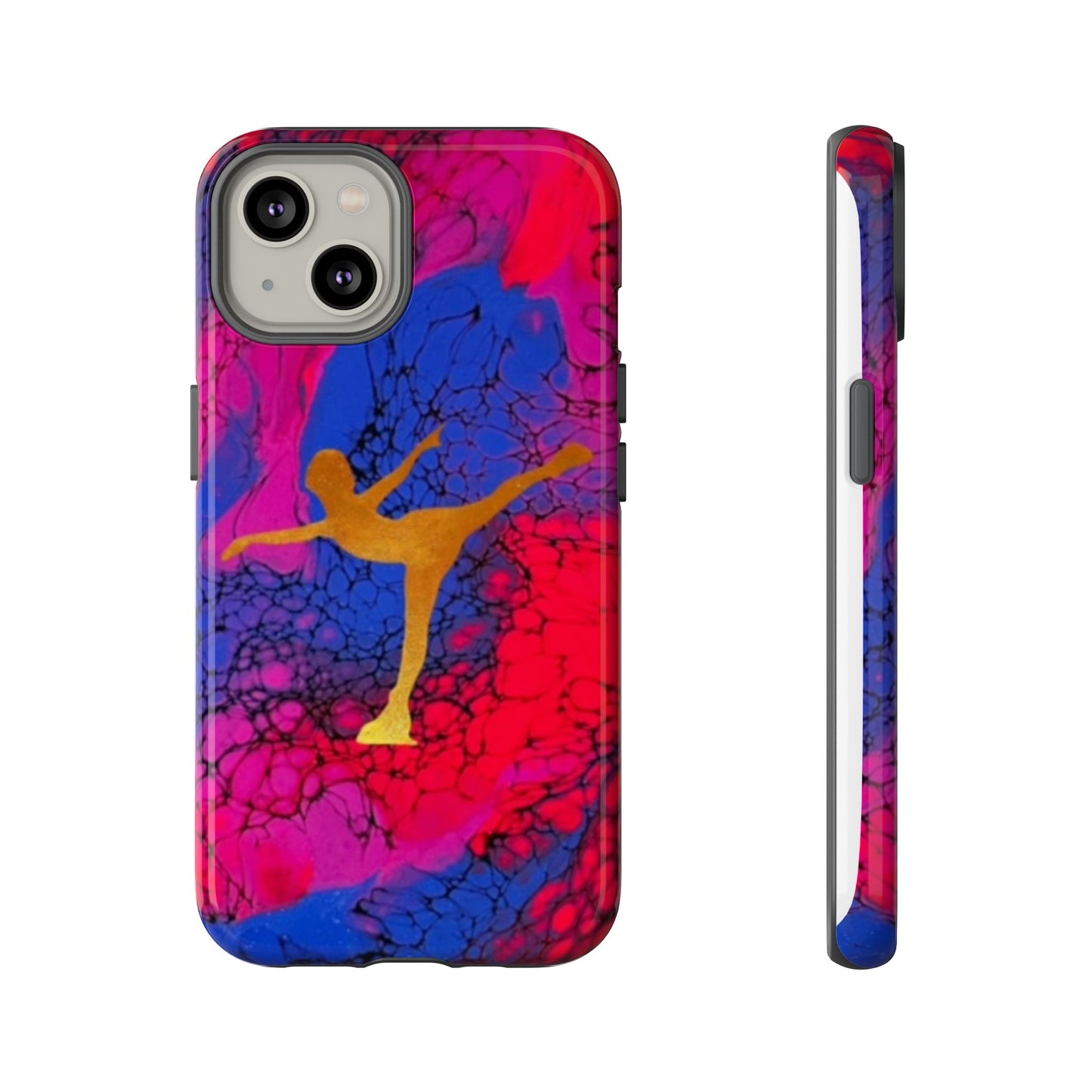 Figure skating phone cases