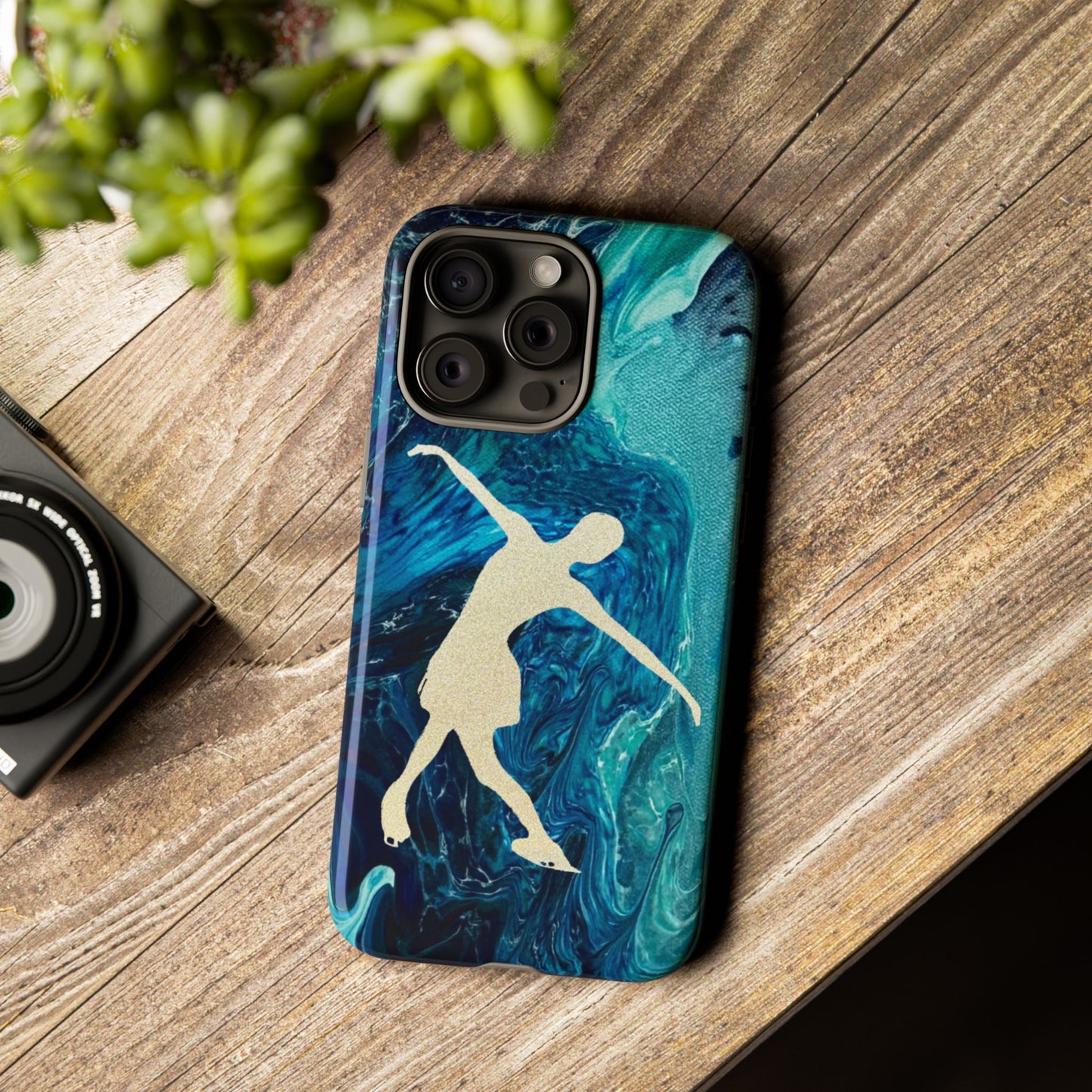 Figure skating phone cases