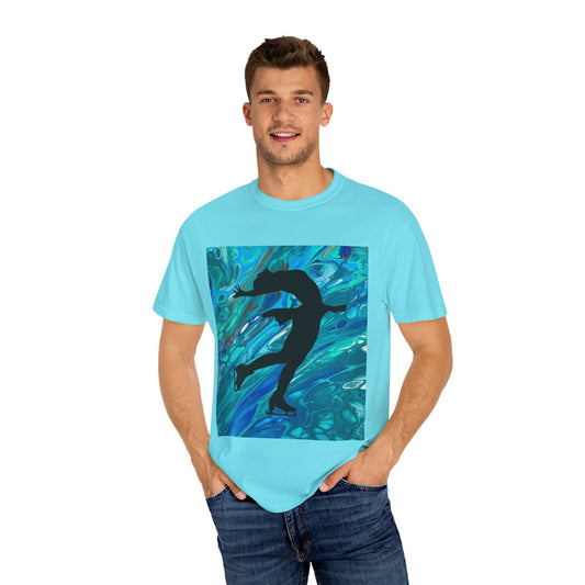 Figure Skating T-Shirt - Unisex Garment-Dyed Tee