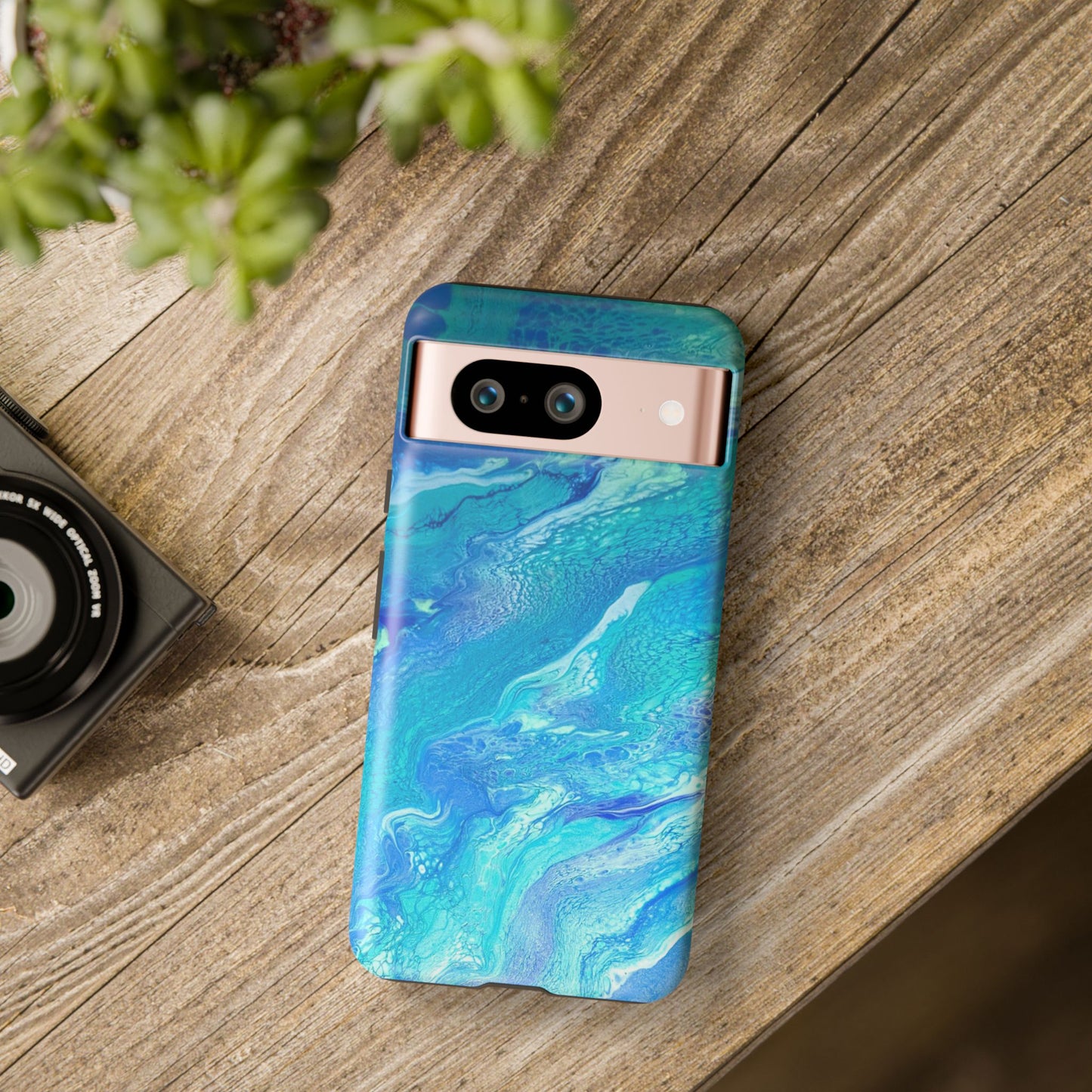 Tough Phone Case for iPhone, Samsung and Google pixel devices with artwork design