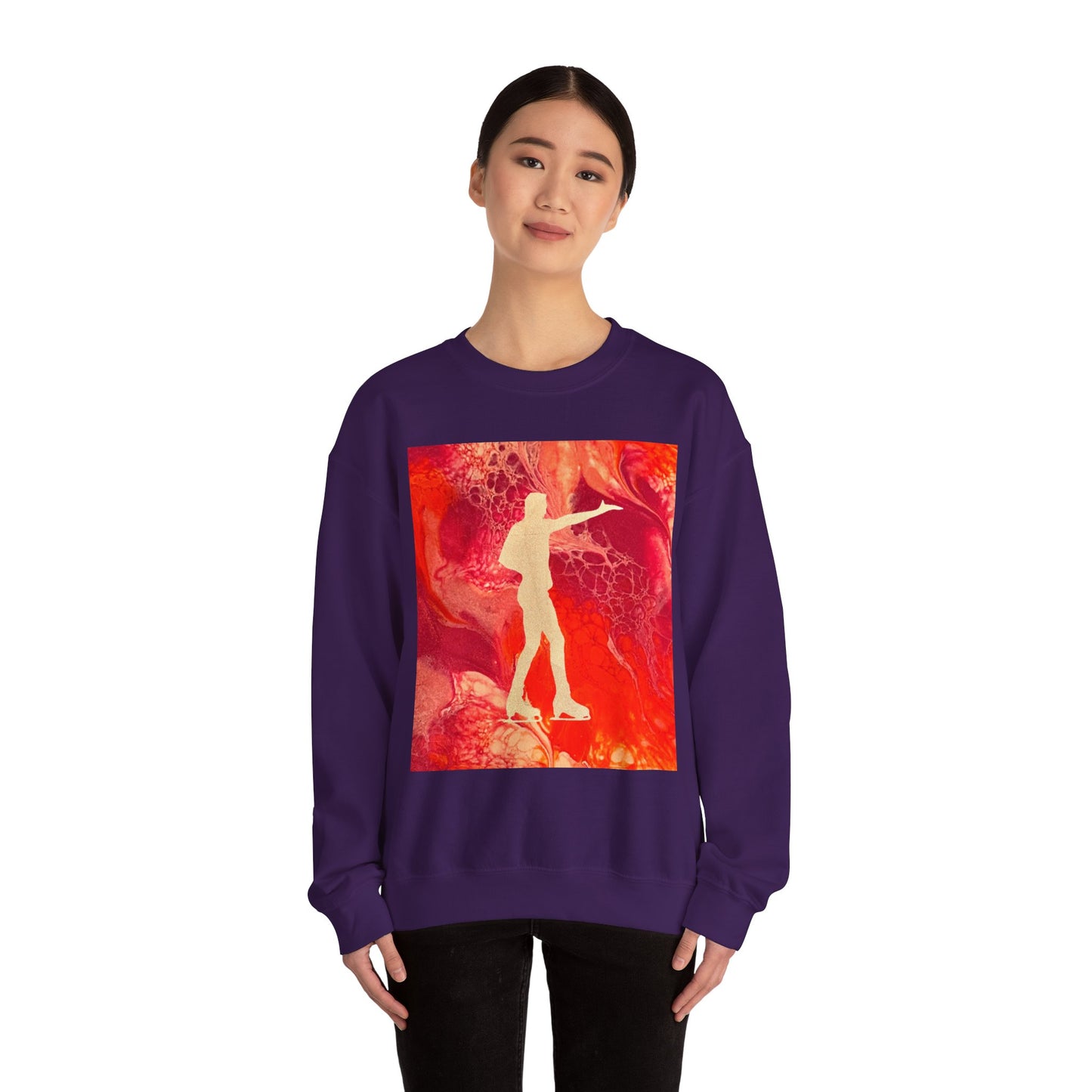 Unisex Figure Skating Crewneck Sweatshirt