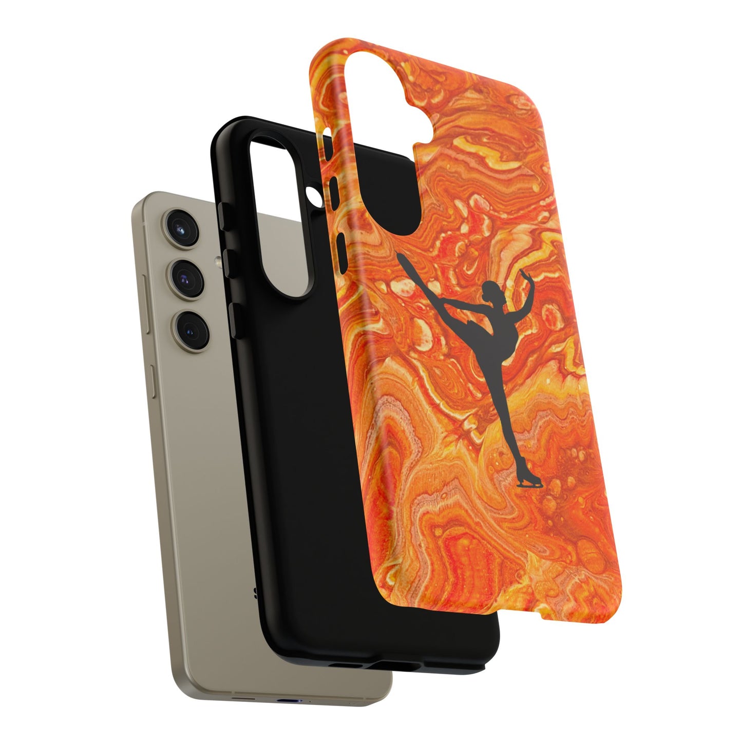 Figure skating phone case