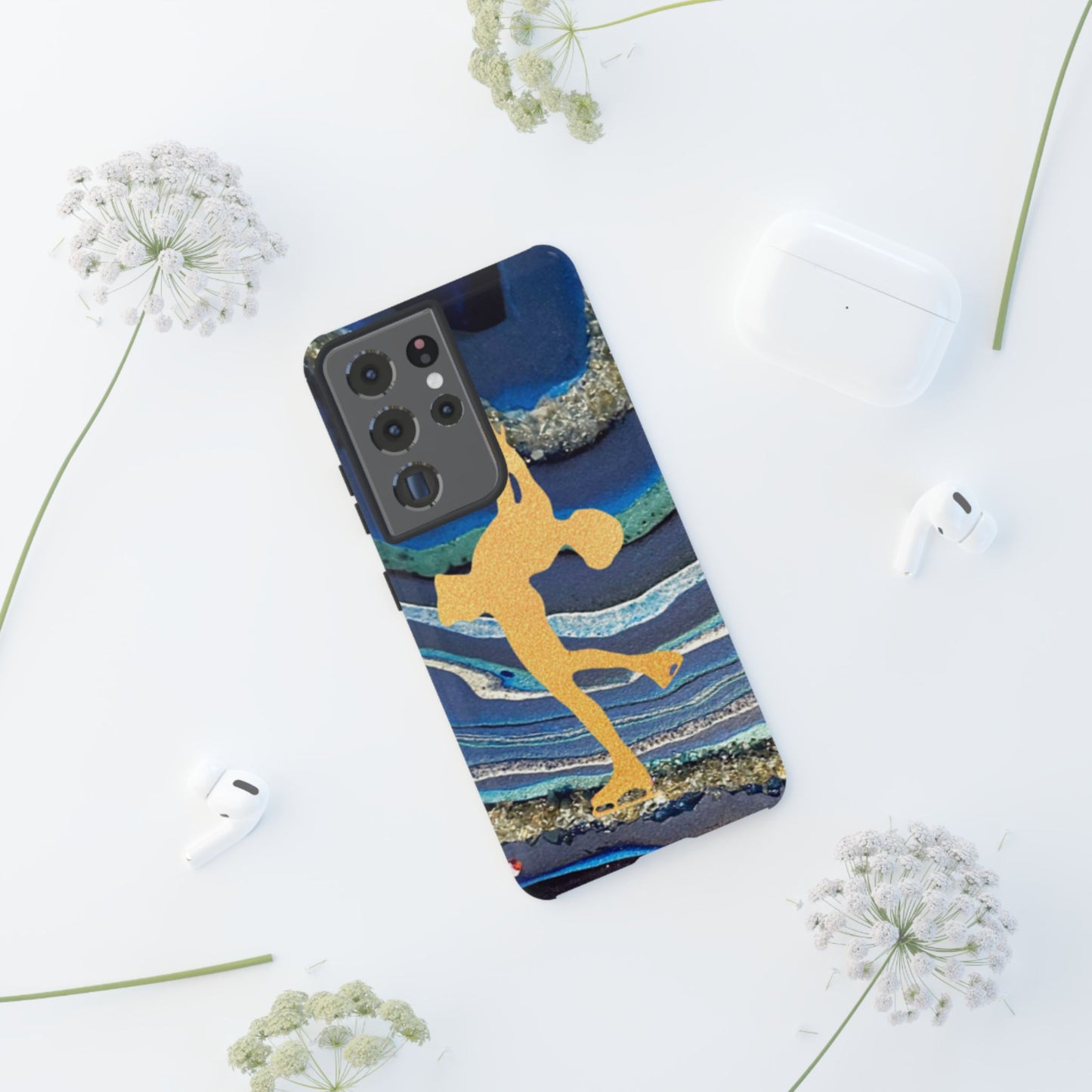 Figure skating phone case