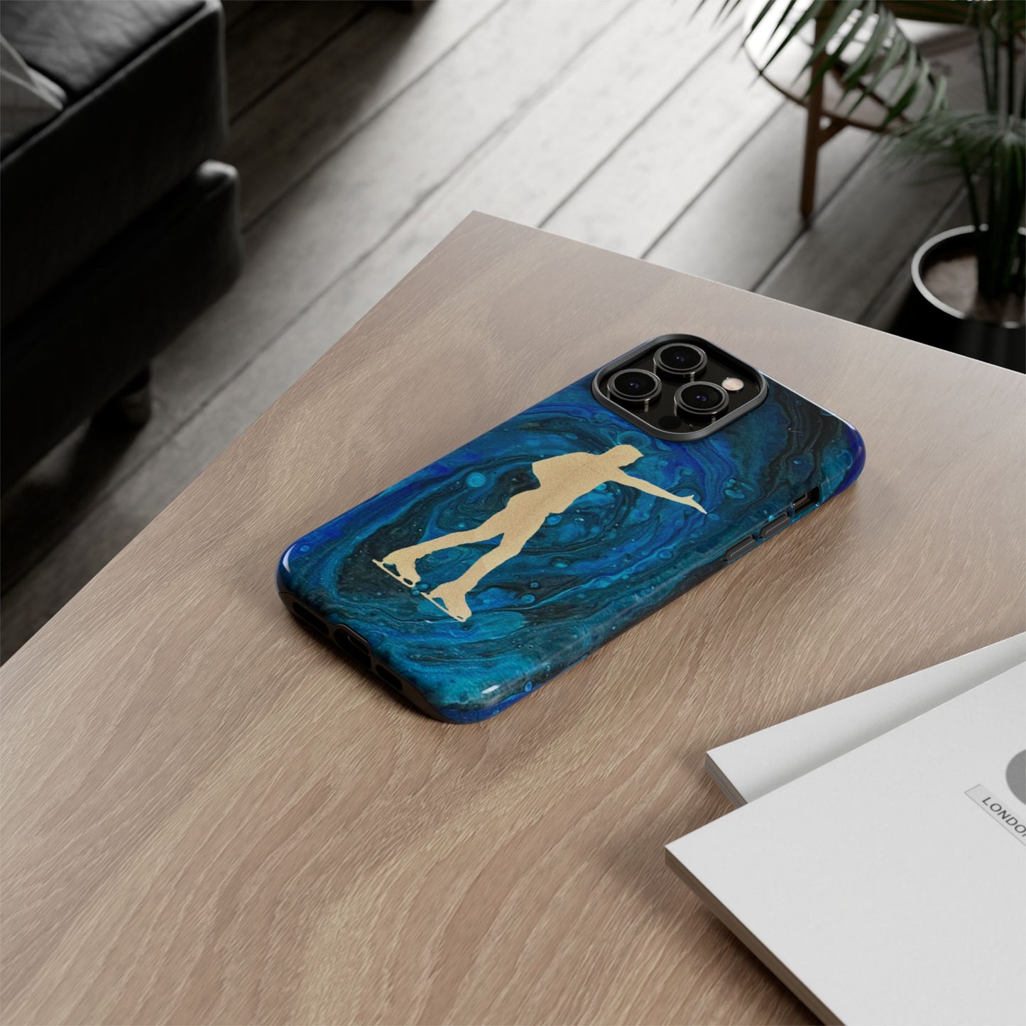 Figure skating phone cases