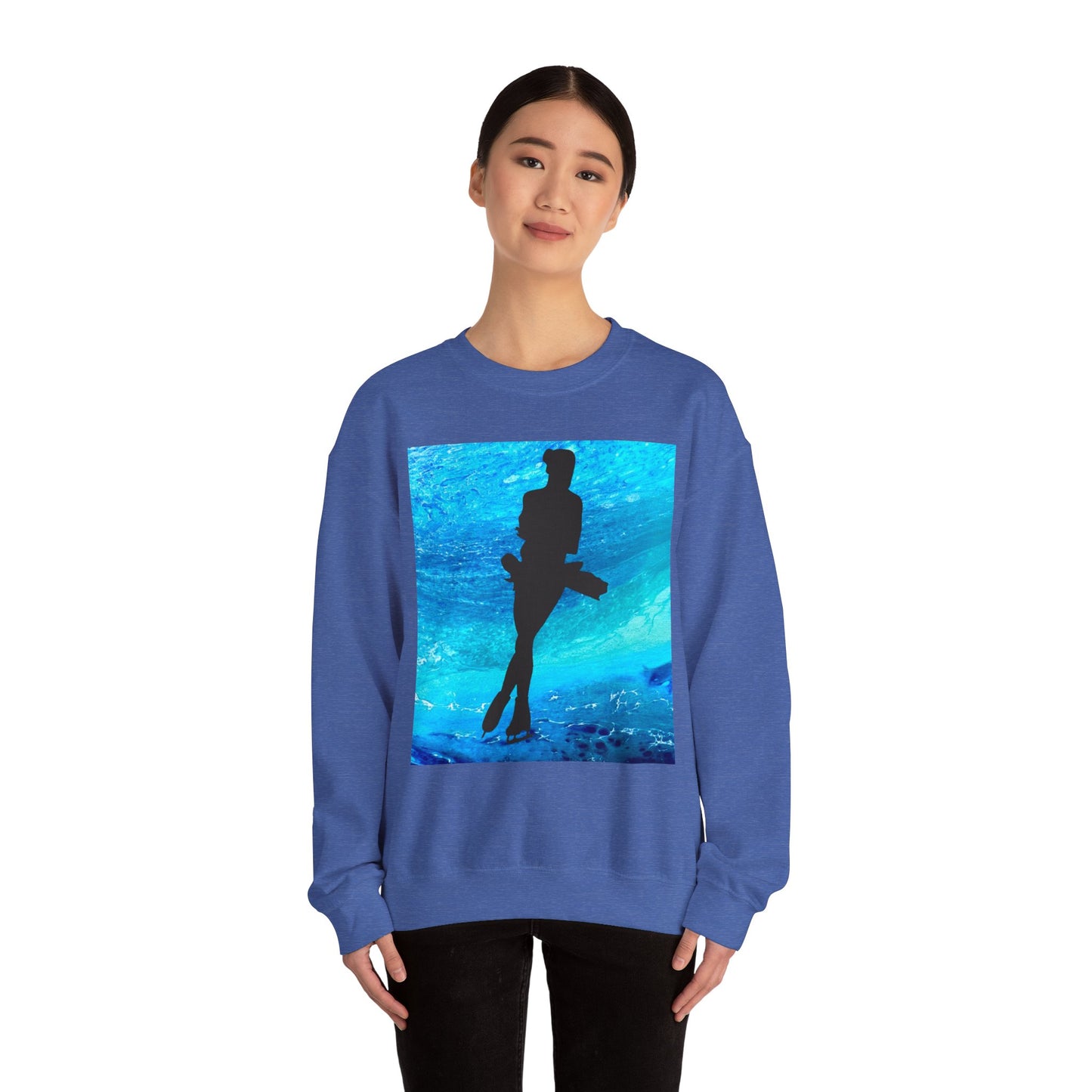 Unisex Figure Skating Crewneck Sweatshirt