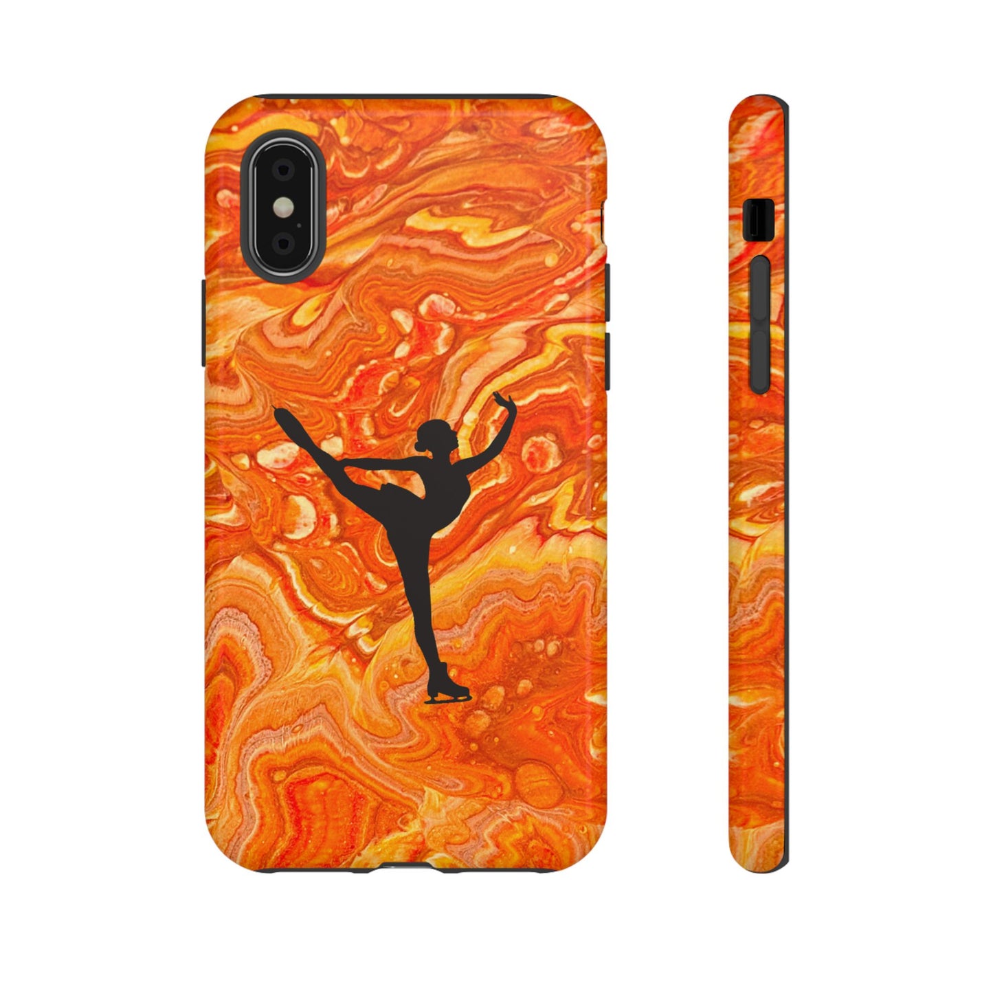 Figure skating phone case