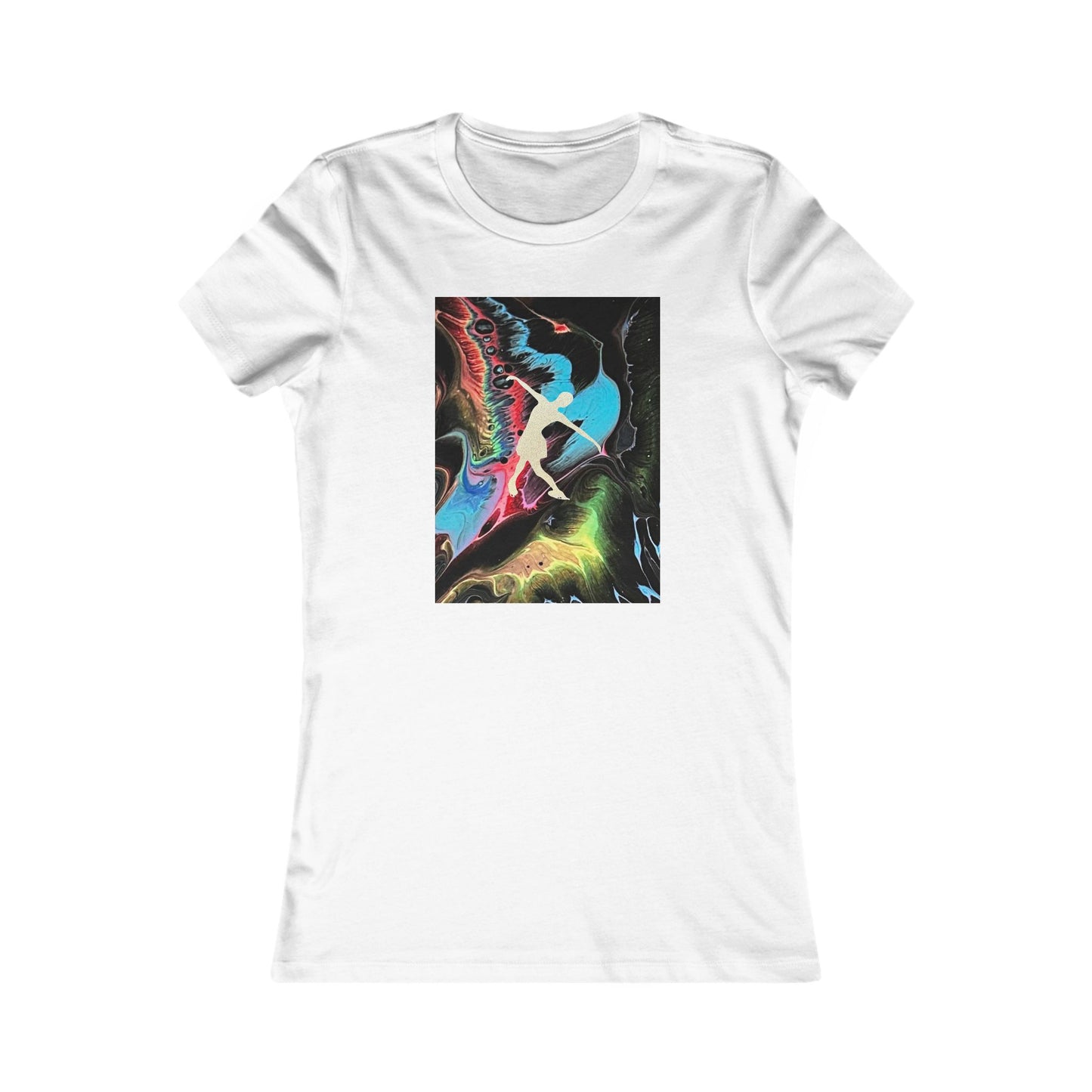 Ladies figure skating T-shirt