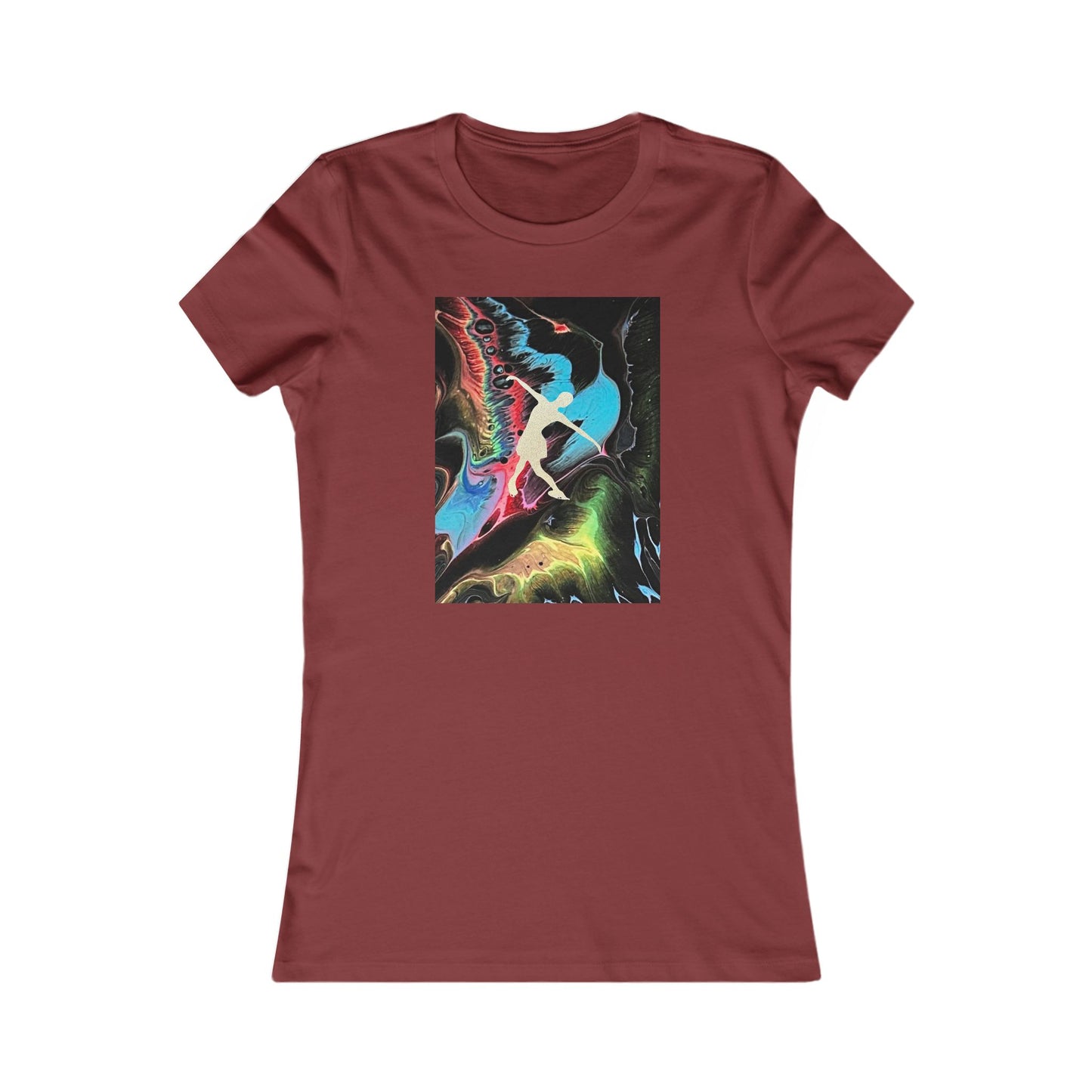 Ladies figure skating T-shirt