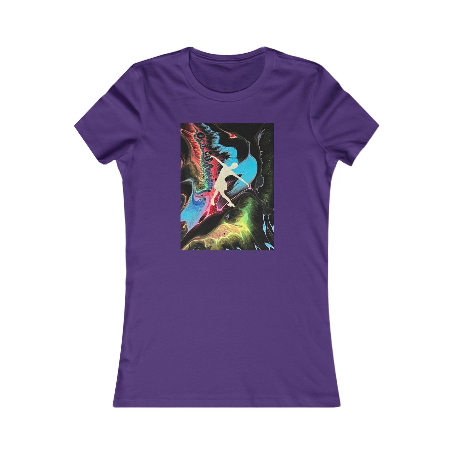 Ladies figure skating T-shirt