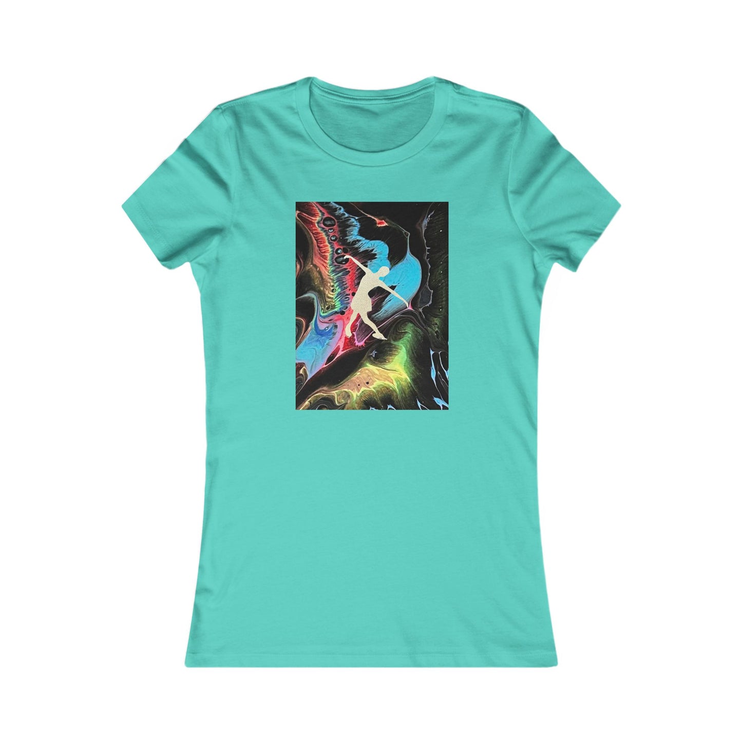 Ladies figure skating T-shirt