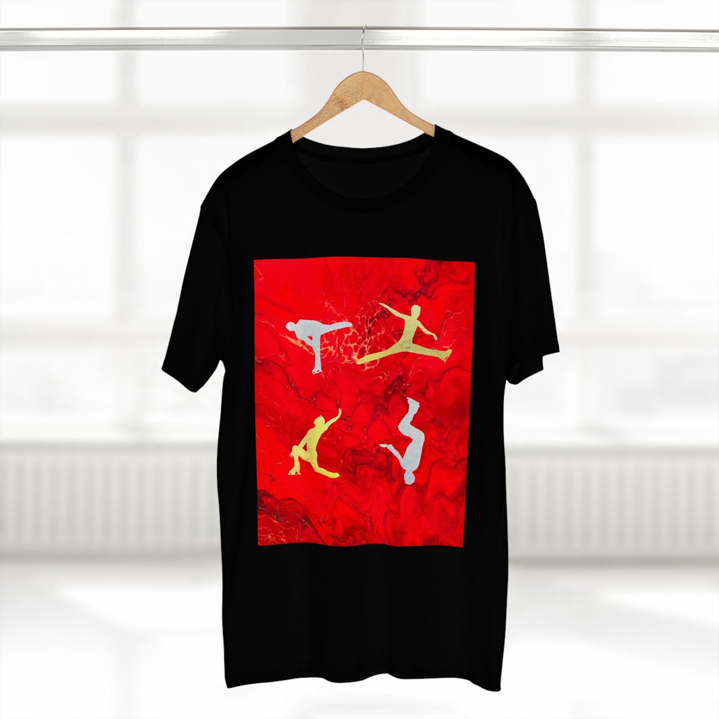 Men's figure skating T-shirt