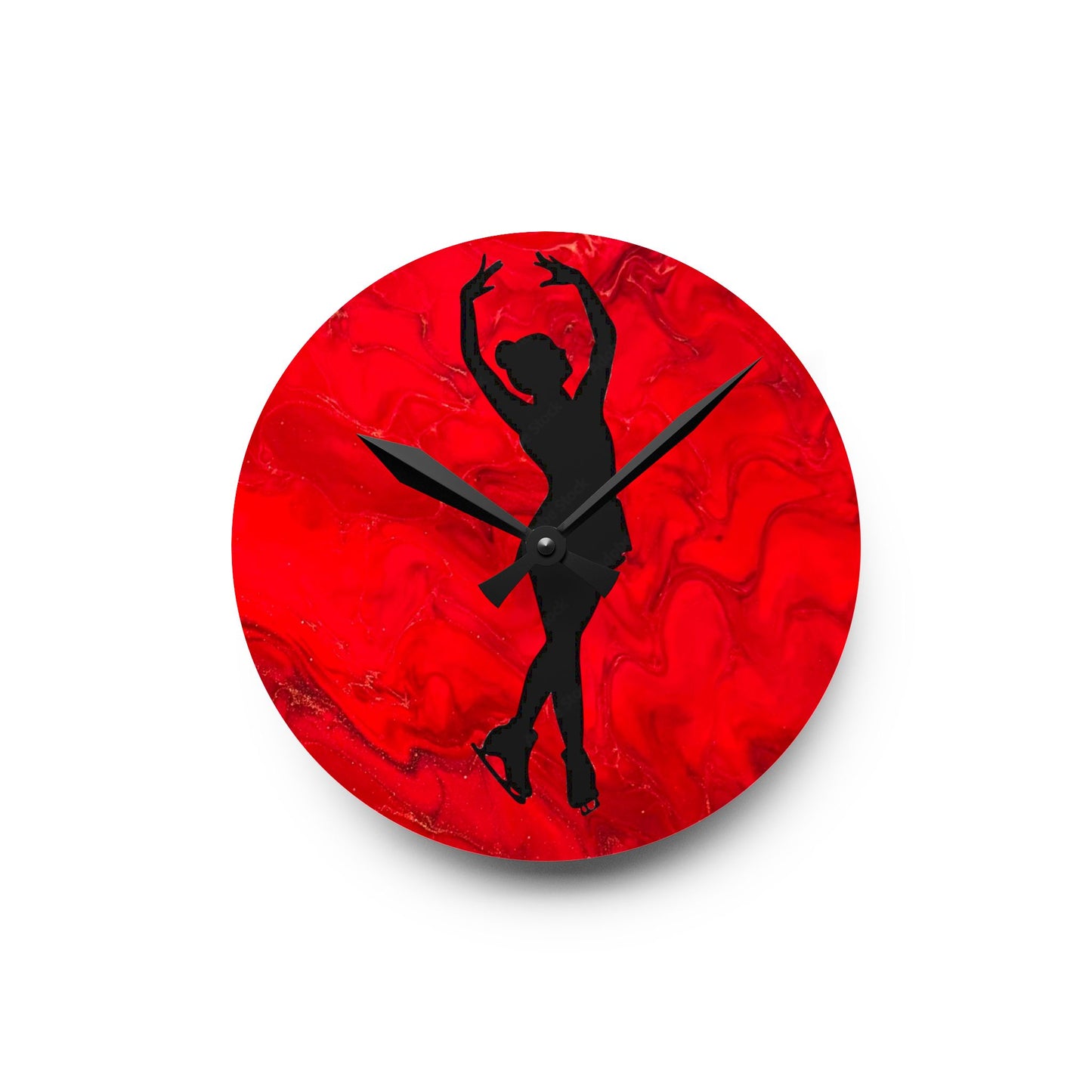 Figure Skating Wall Clock