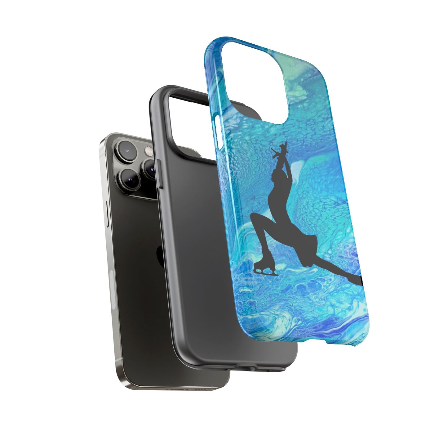 Figure skating phone cases