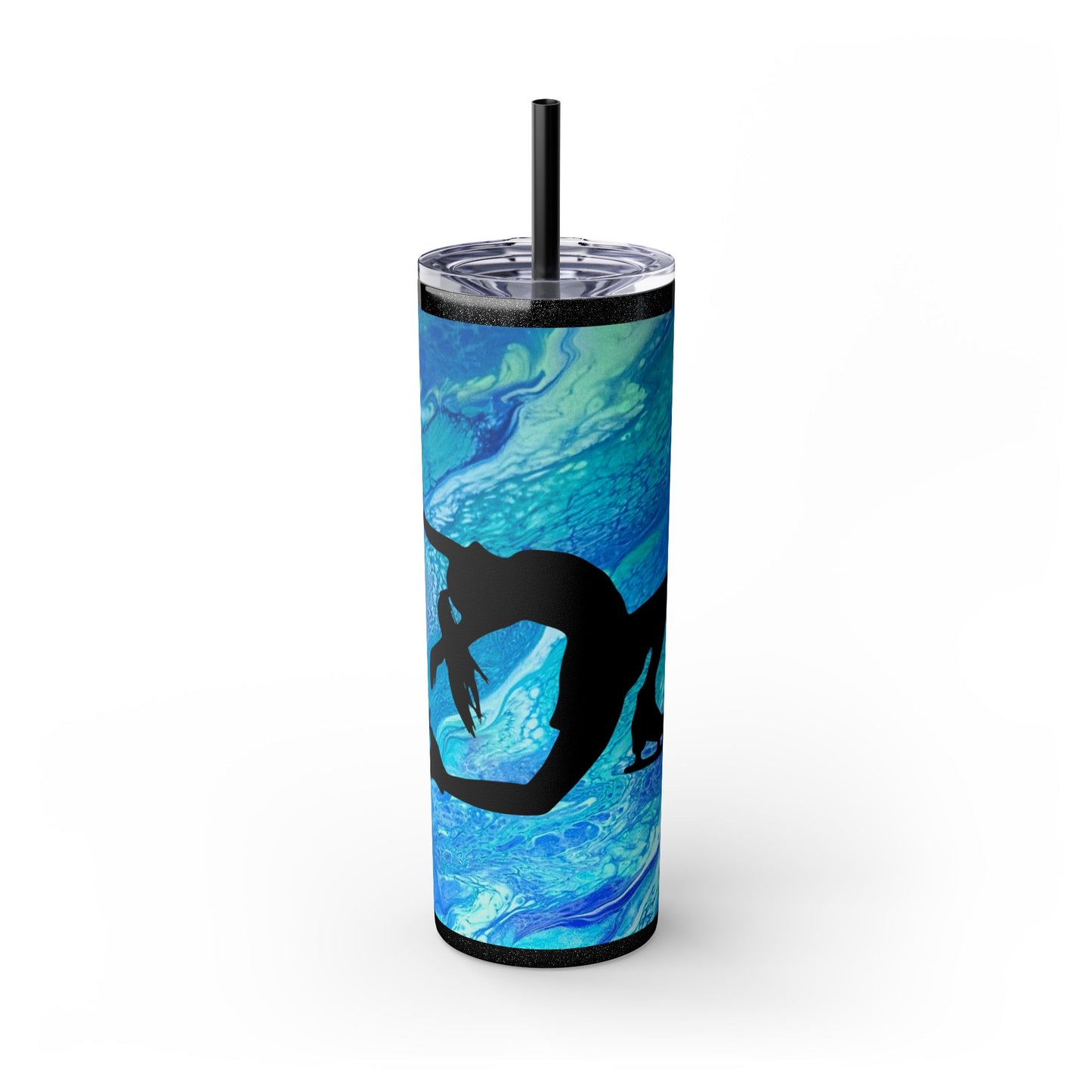 Figure Skating Tumbler, 20oz with straw