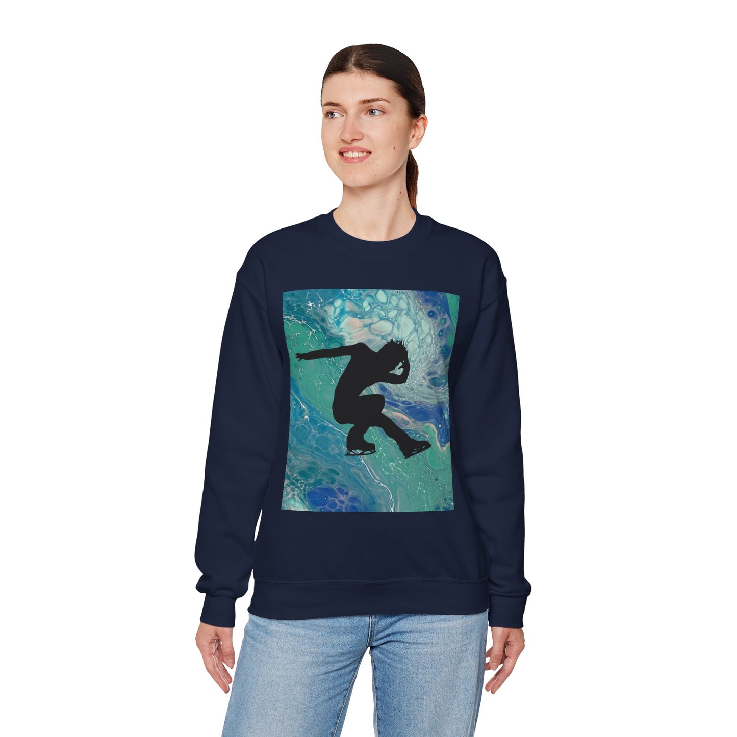 Unisex Figure Skating Crewneck Sweatshirt