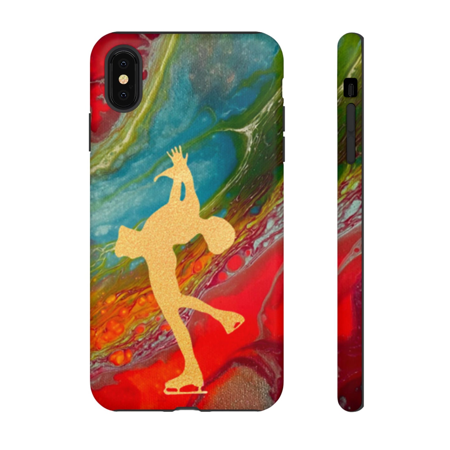 Figure skating phone cases