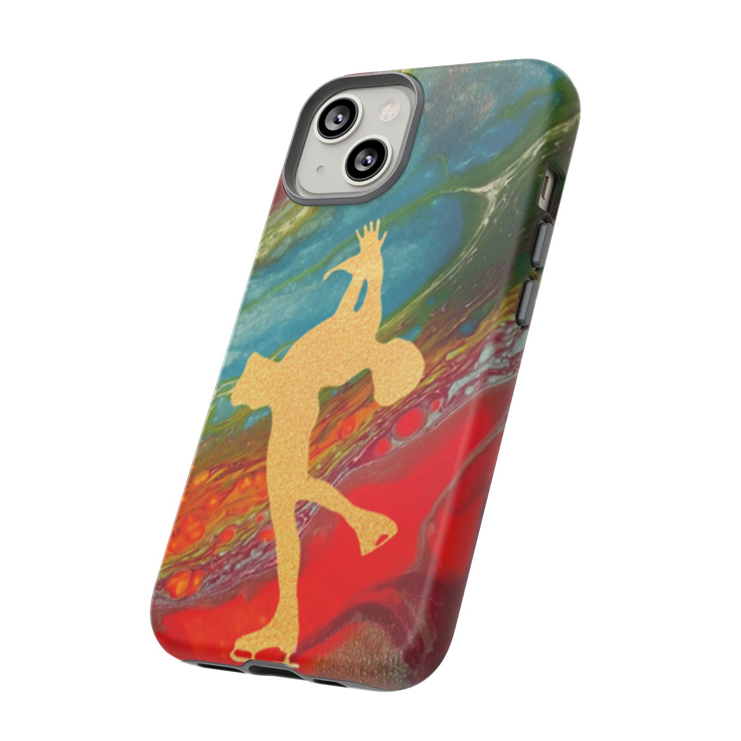 Figure skating phone cases