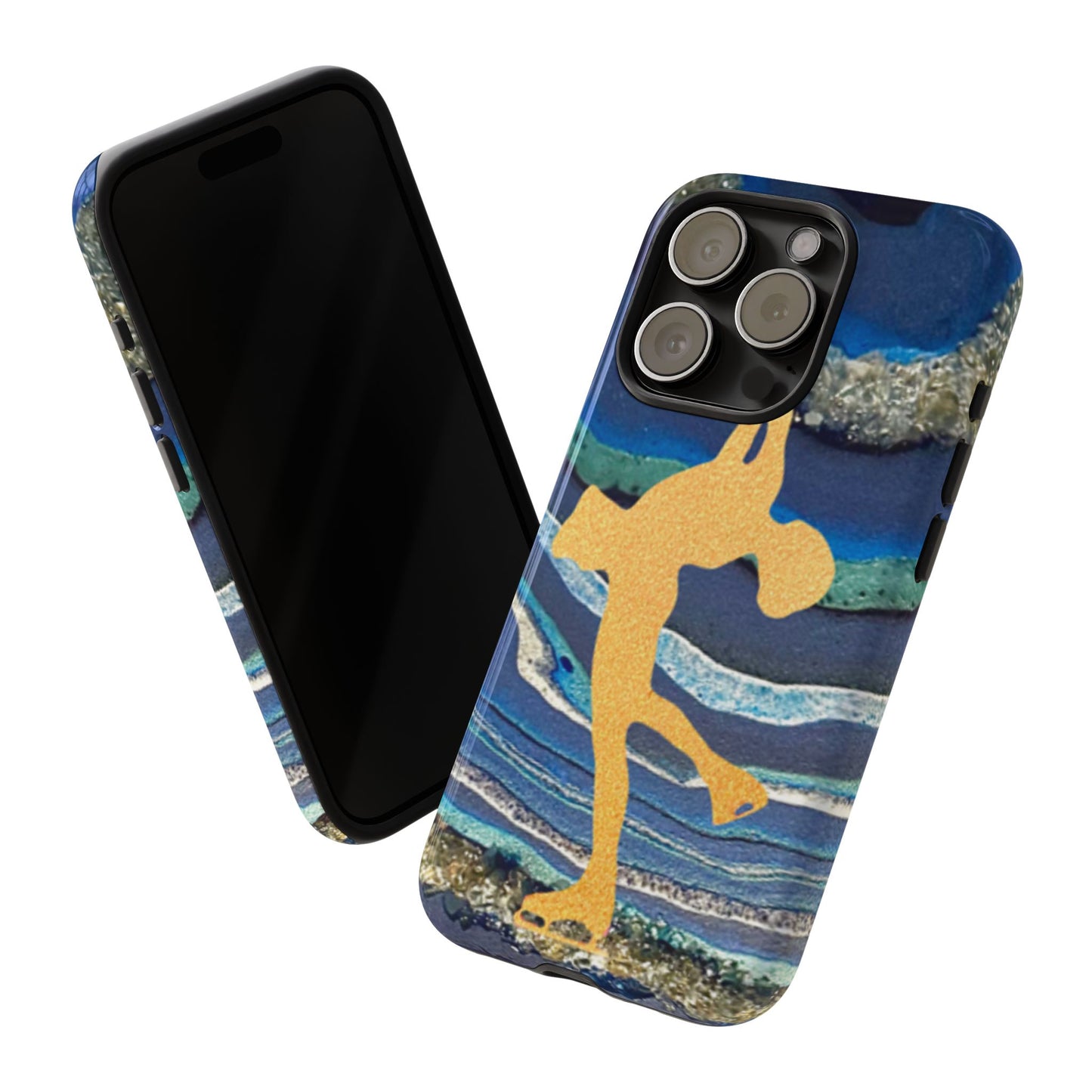 Figure skating phone case