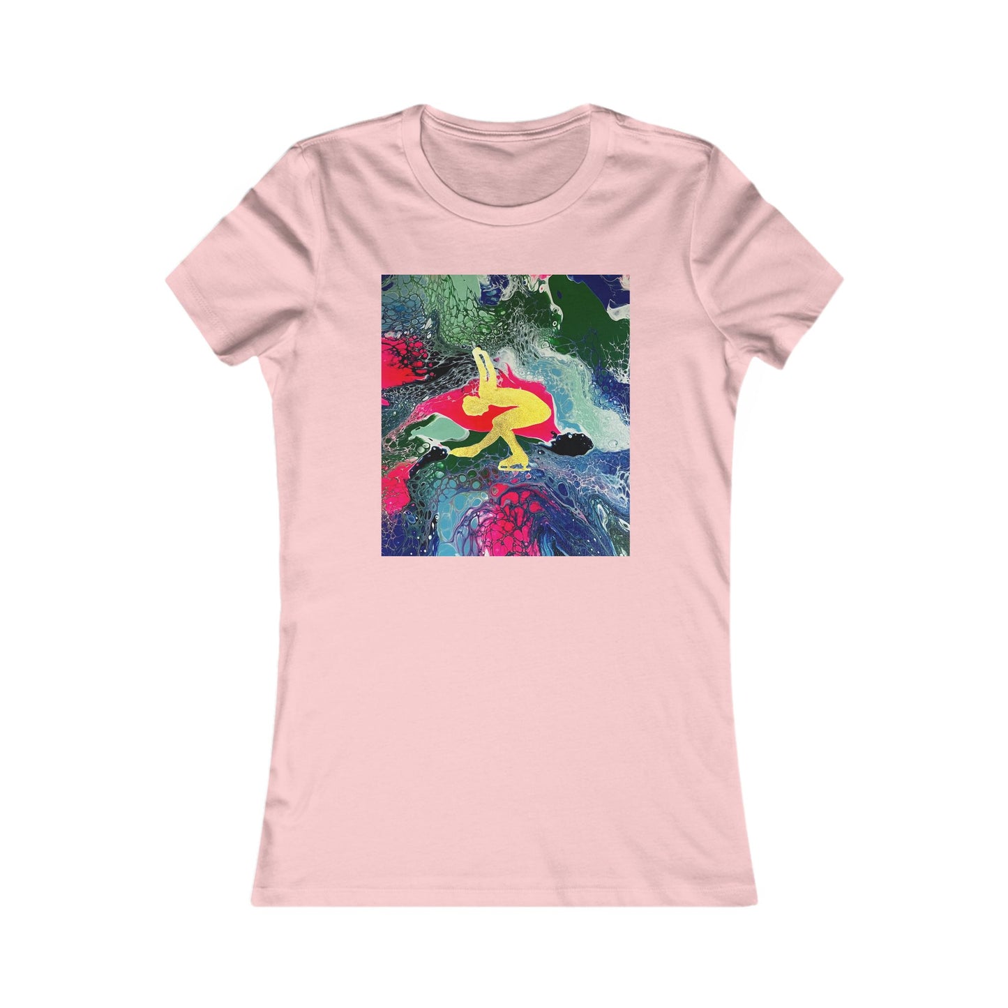 Ladies figure skating T-shirt