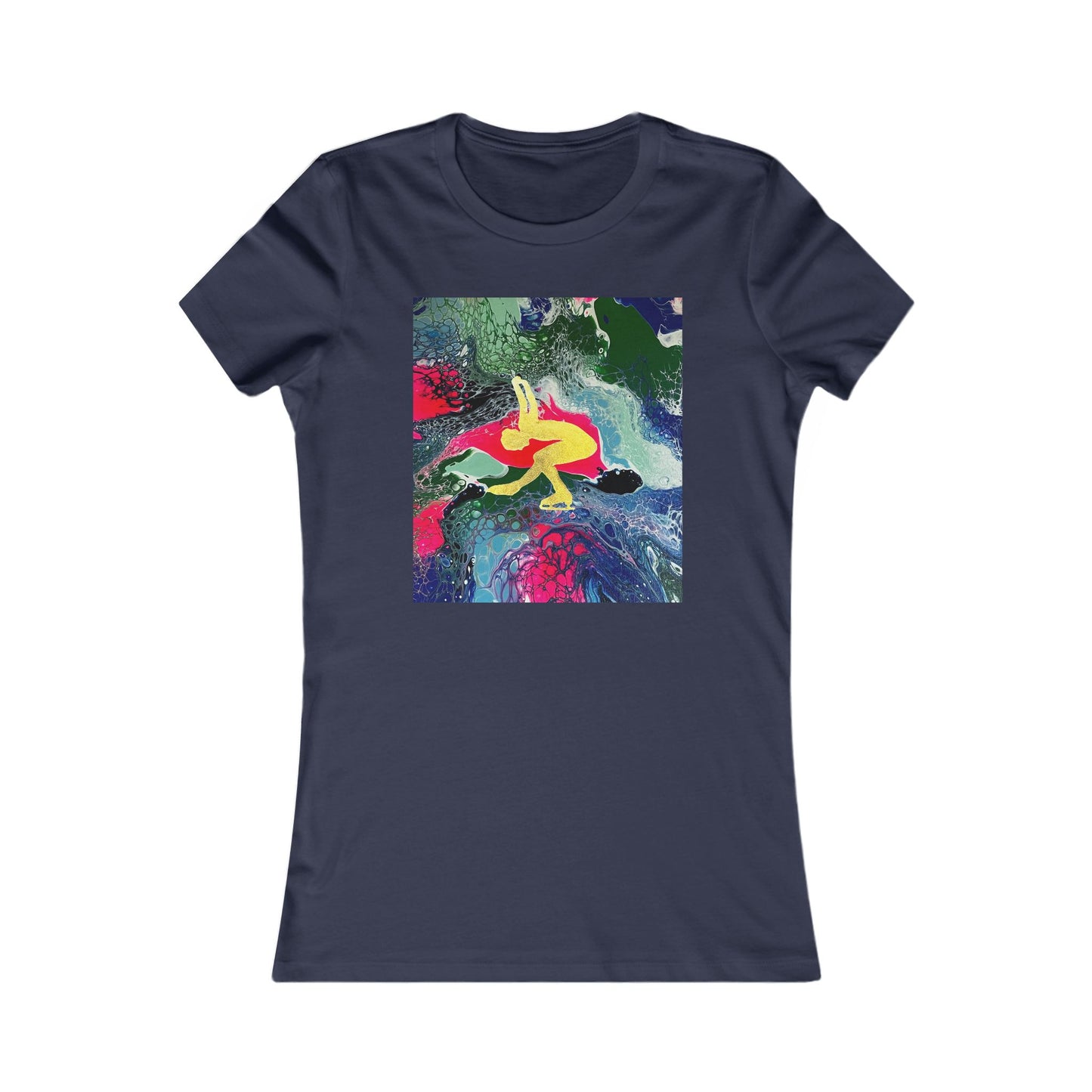 Ladies figure skating T-shirt