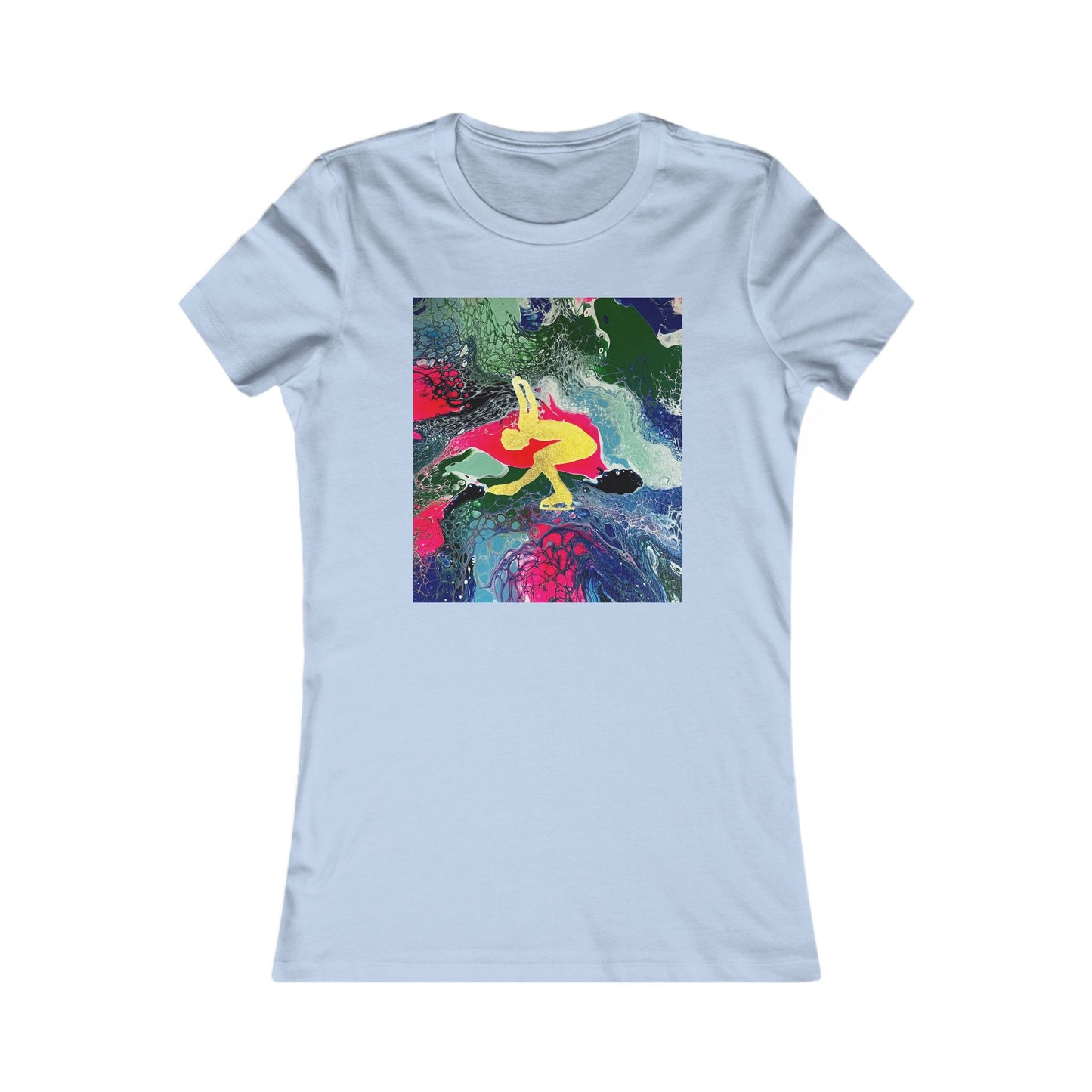 Ladies figure skating T-shirt
