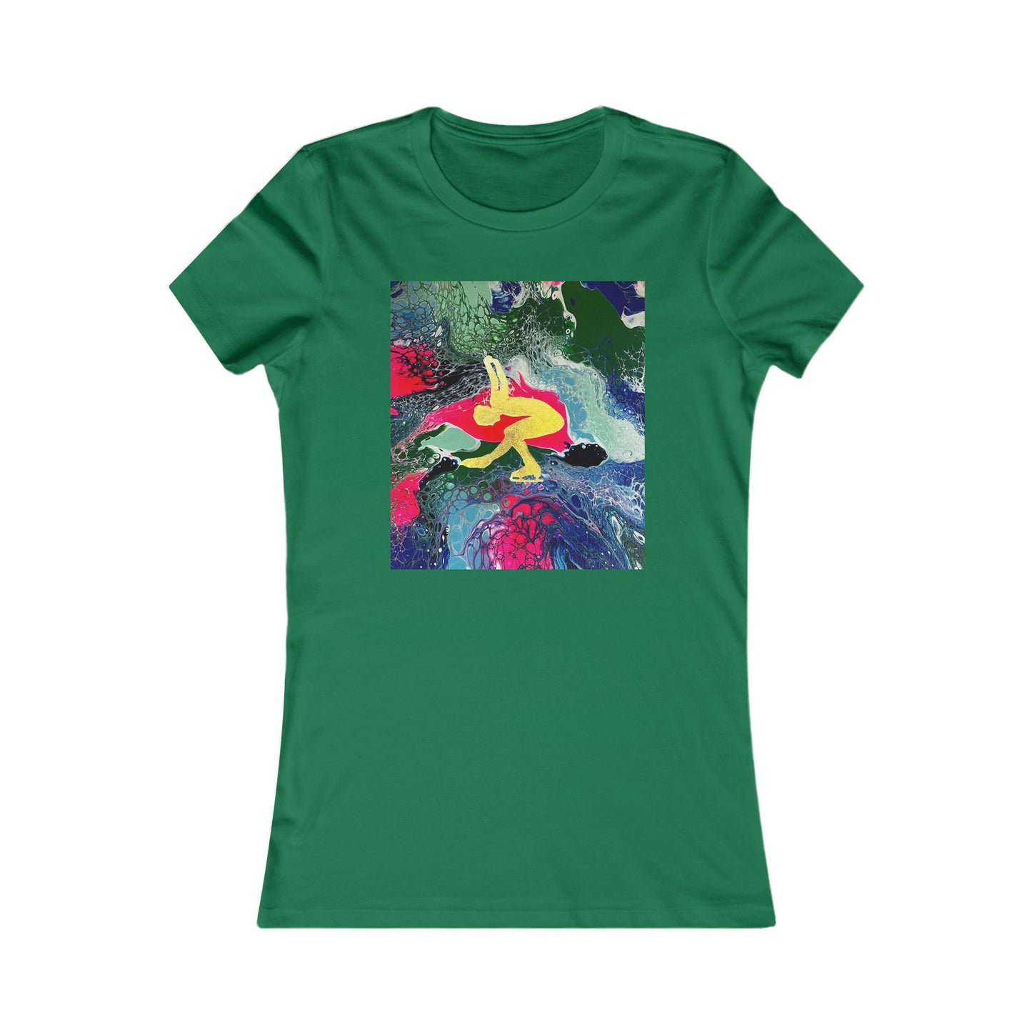 Ladies figure skating T-shirt