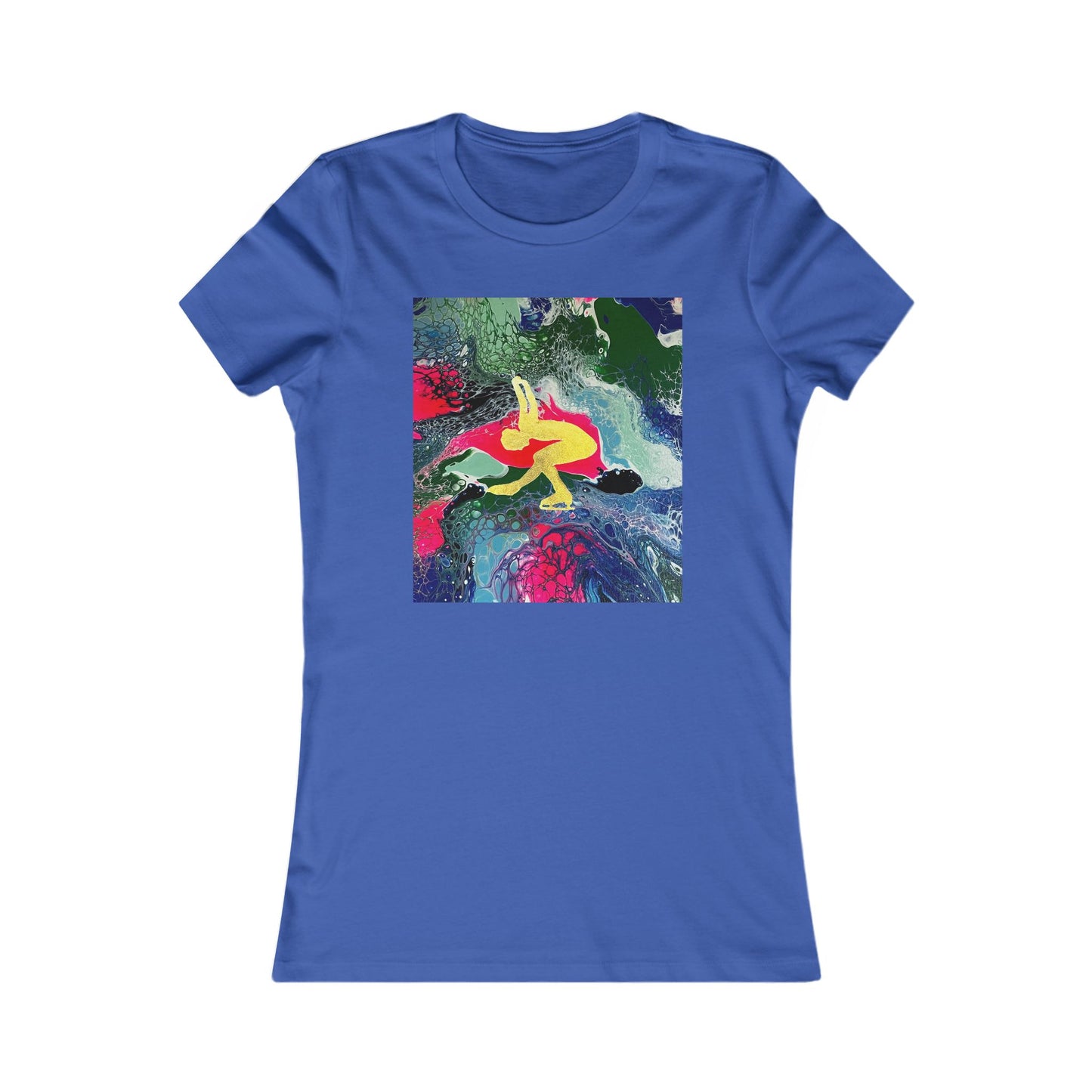 Ladies figure skating T-shirt