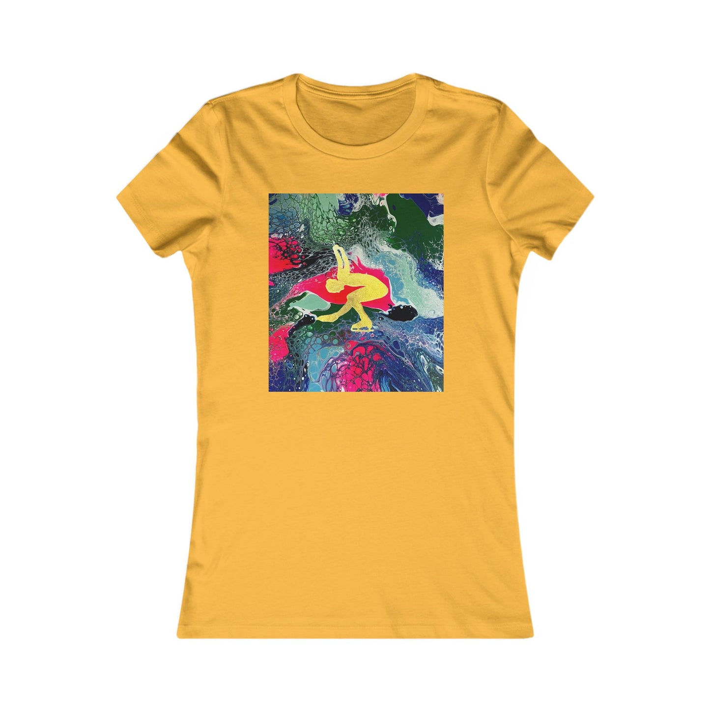 Ladies figure skating T-shirt