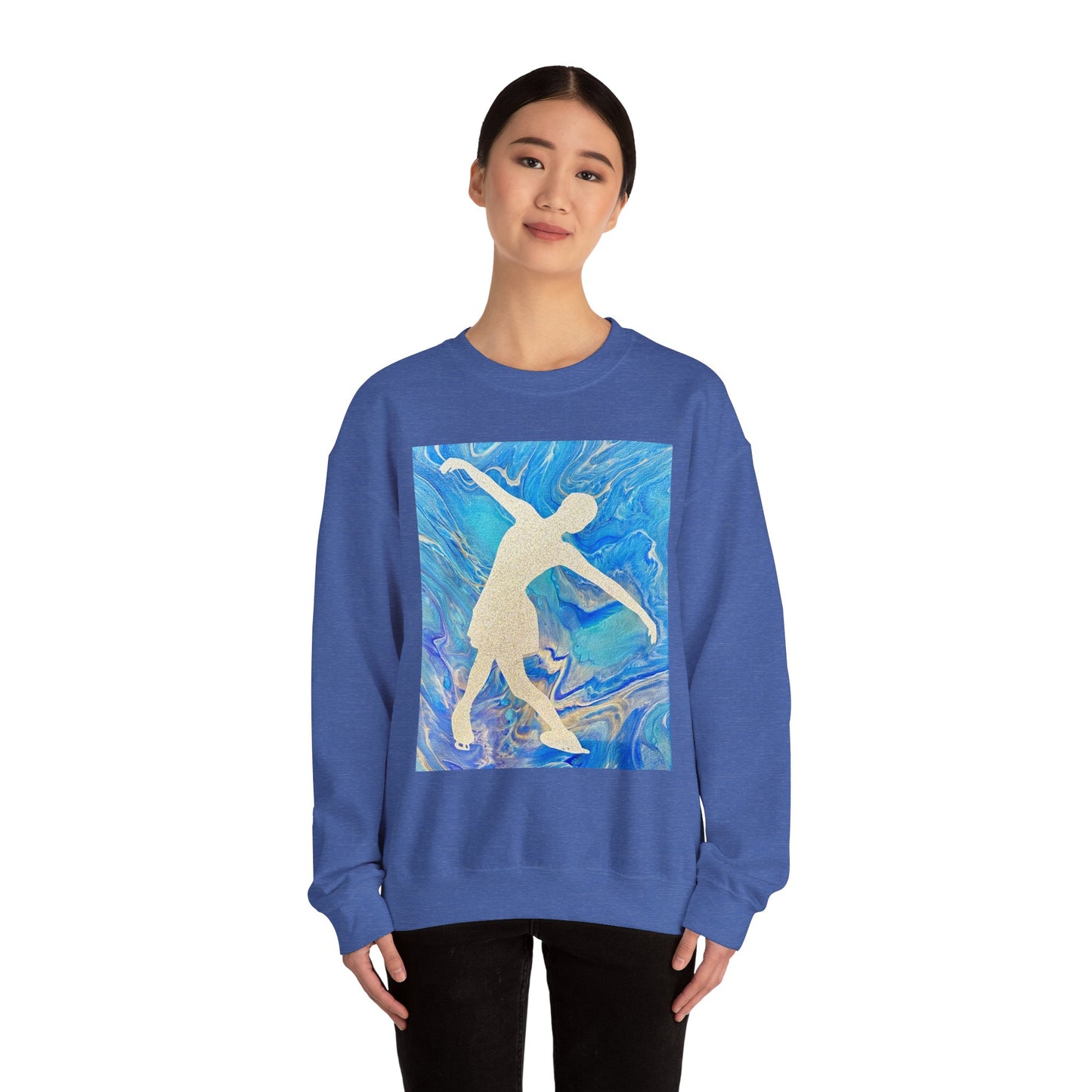 Unisex Figure Skating Crewneck Sweatshirt