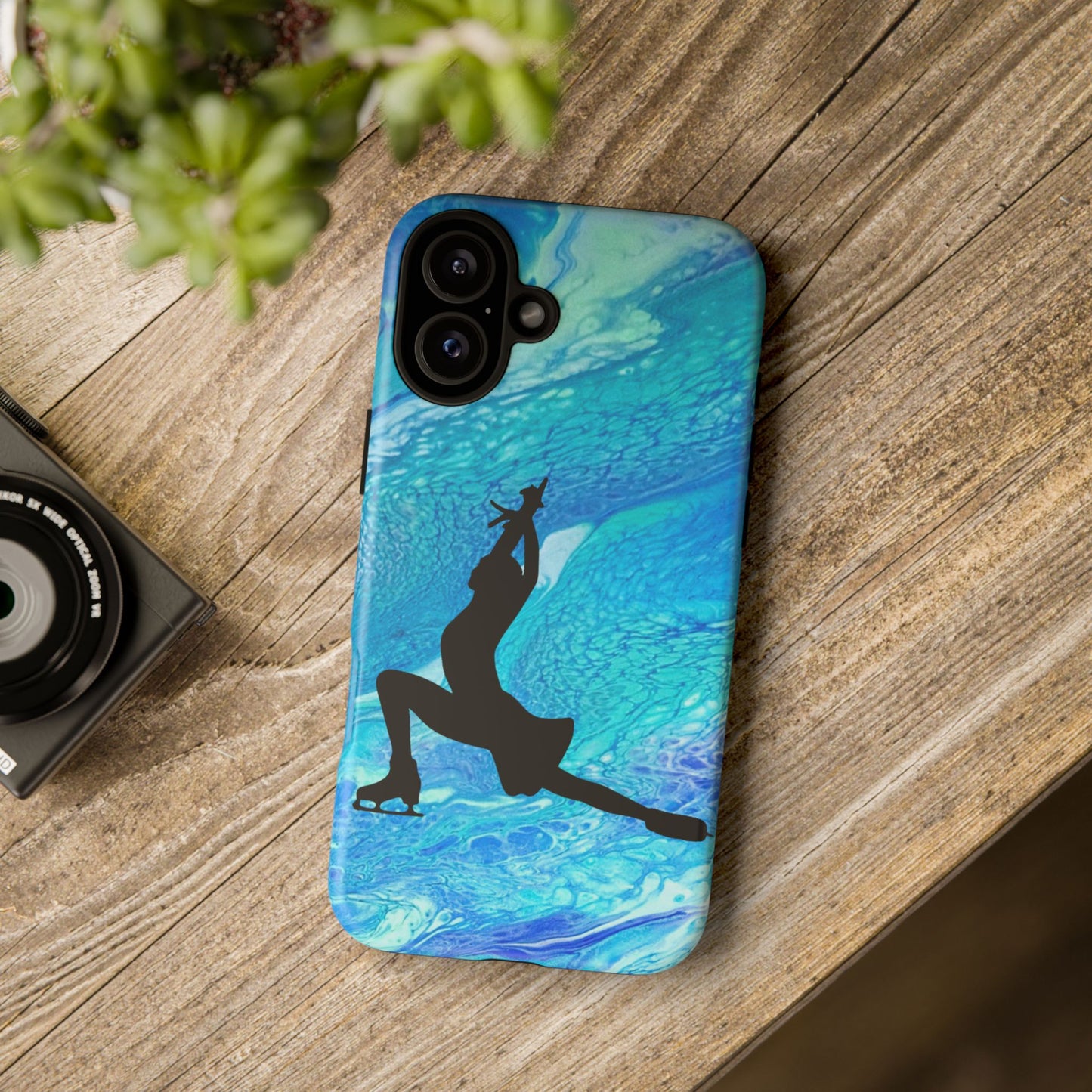 Figure skating phone cases