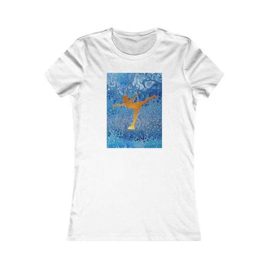 Ladies figure skating T-shirt