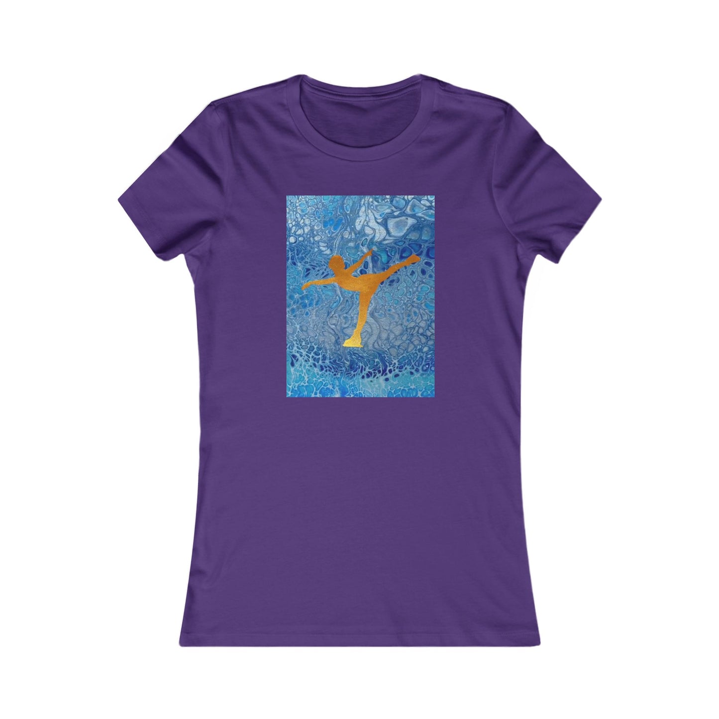 Ladies figure skating T-shirt