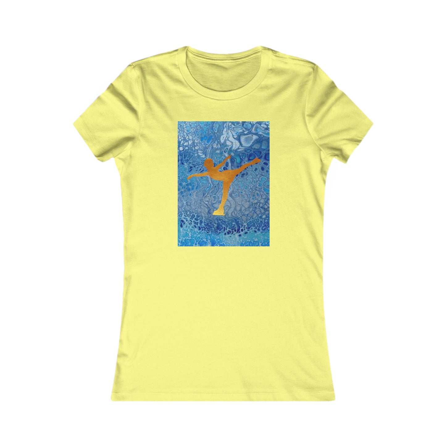 Ladies figure skating T-shirt