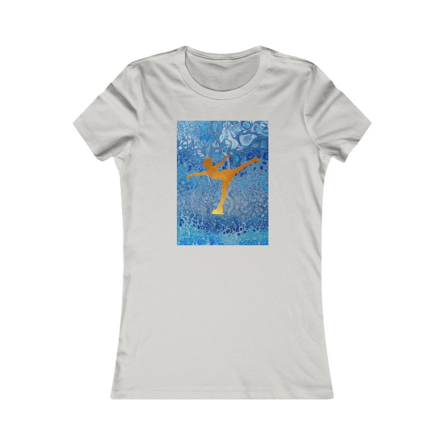 Ladies figure skating T-shirt