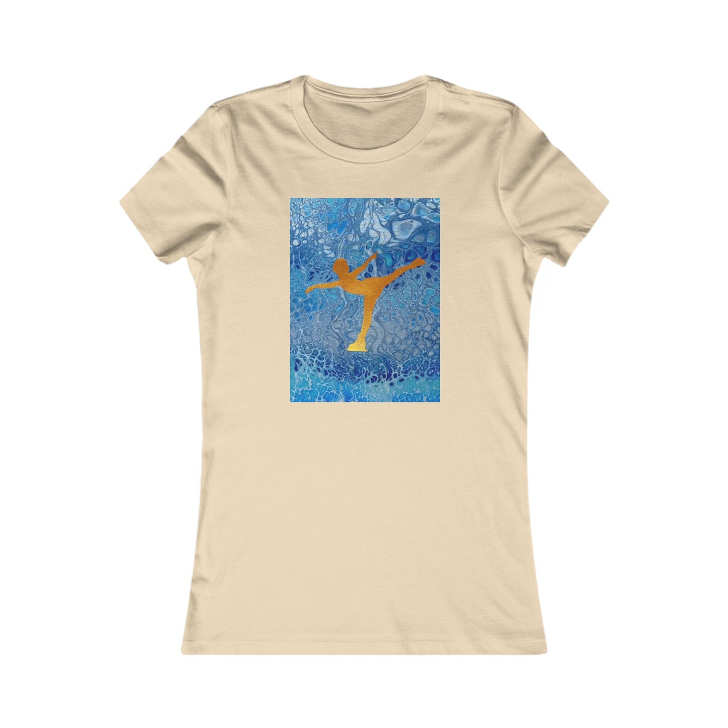 Ladies figure skating T-shirt