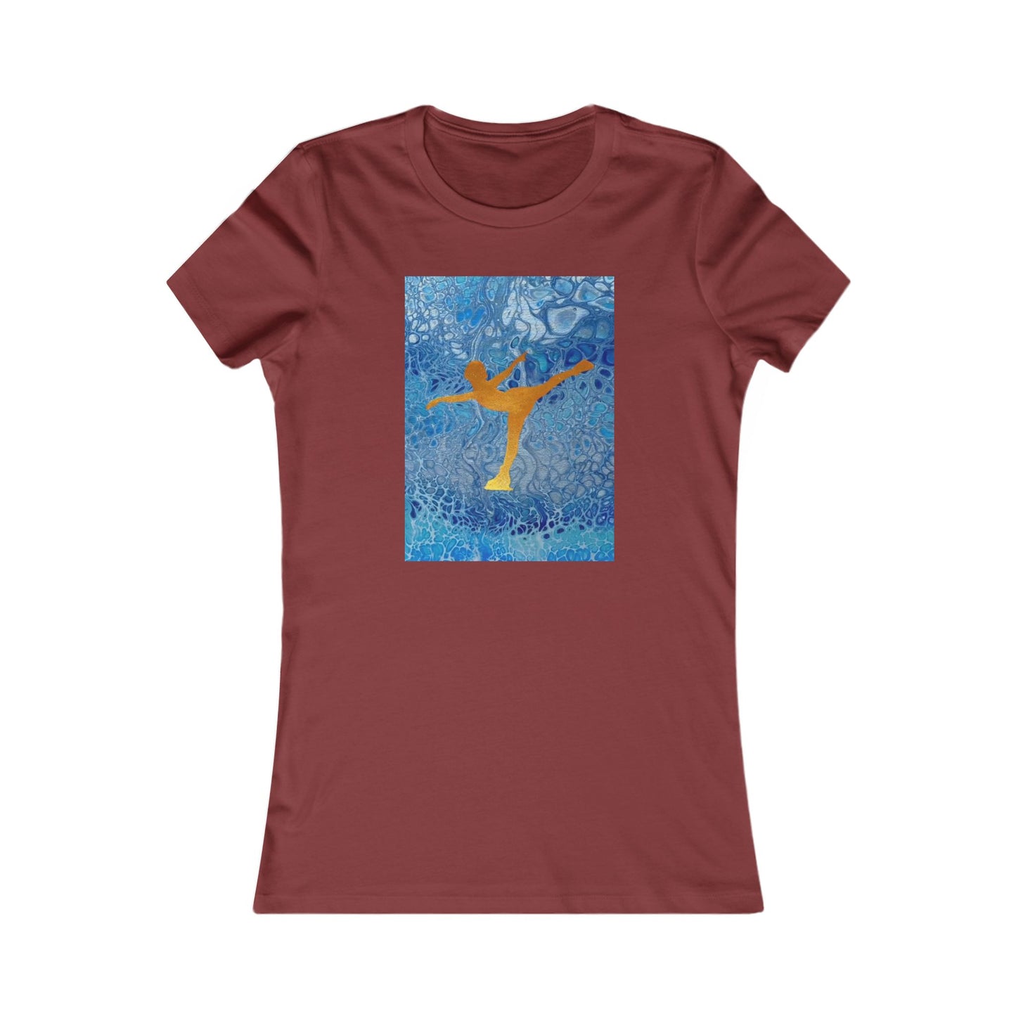 Ladies figure skating T-shirt