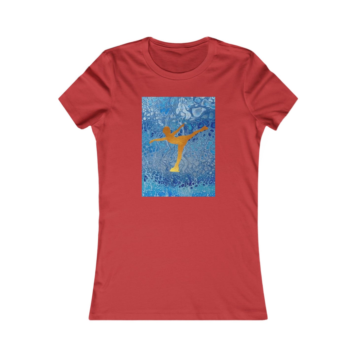 Ladies figure skating T-shirt