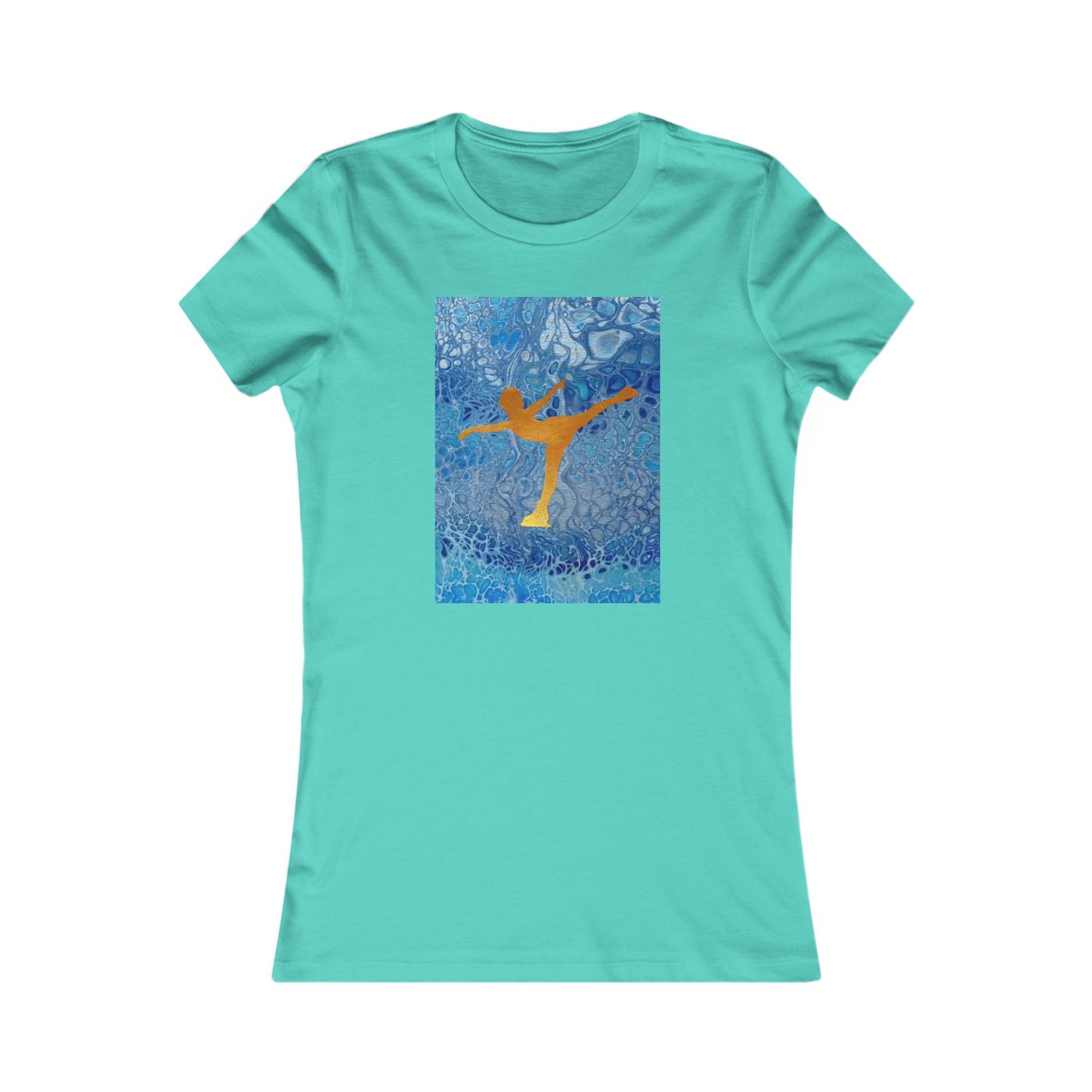 Ladies figure skating T-shirt