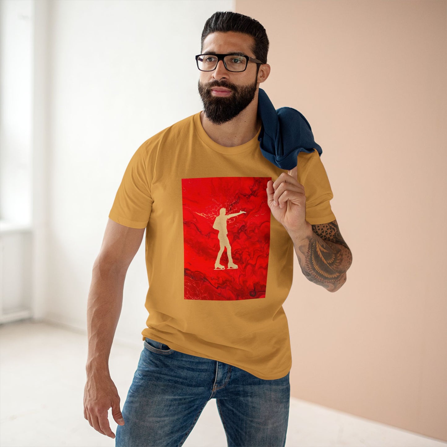 Men's figure skating T-shirt