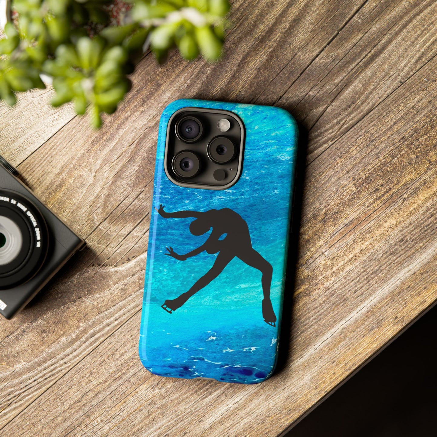 Figure skating phone cases