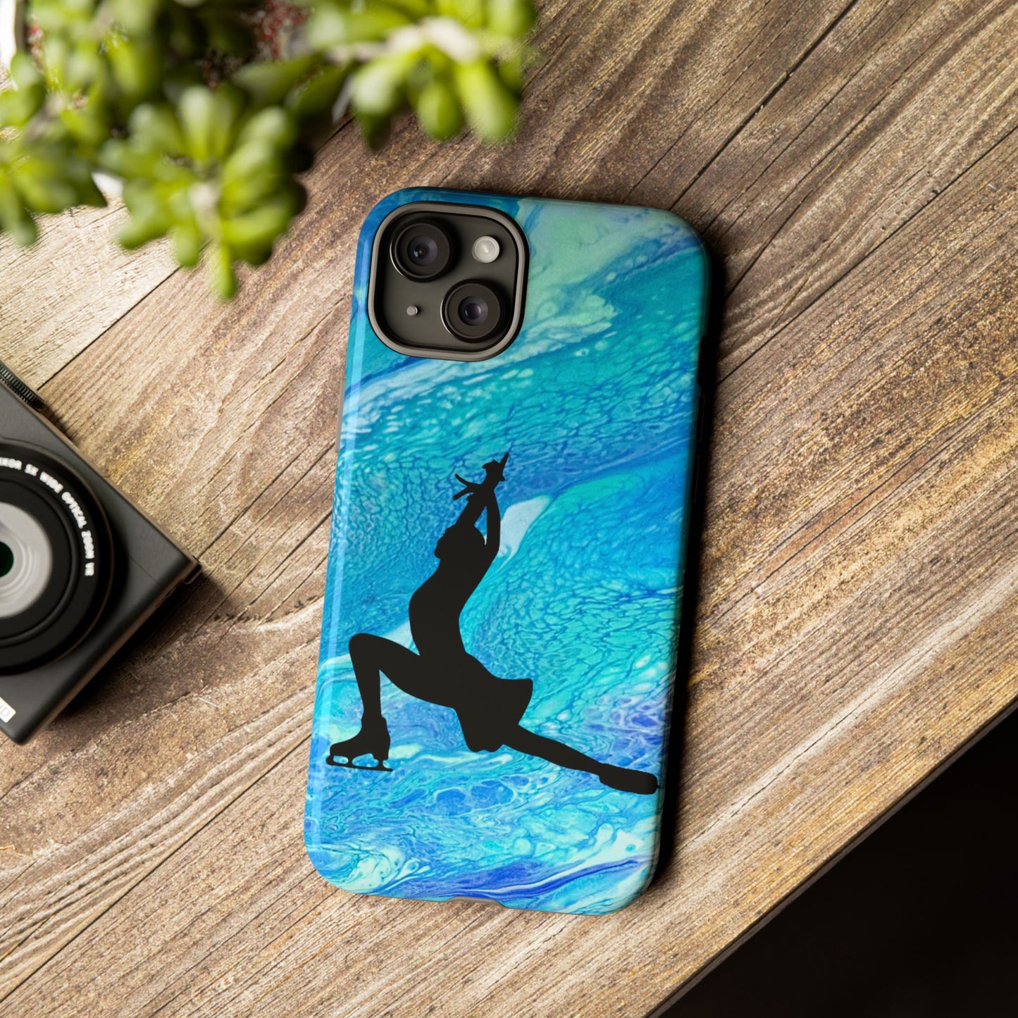 Figure skating phone cases